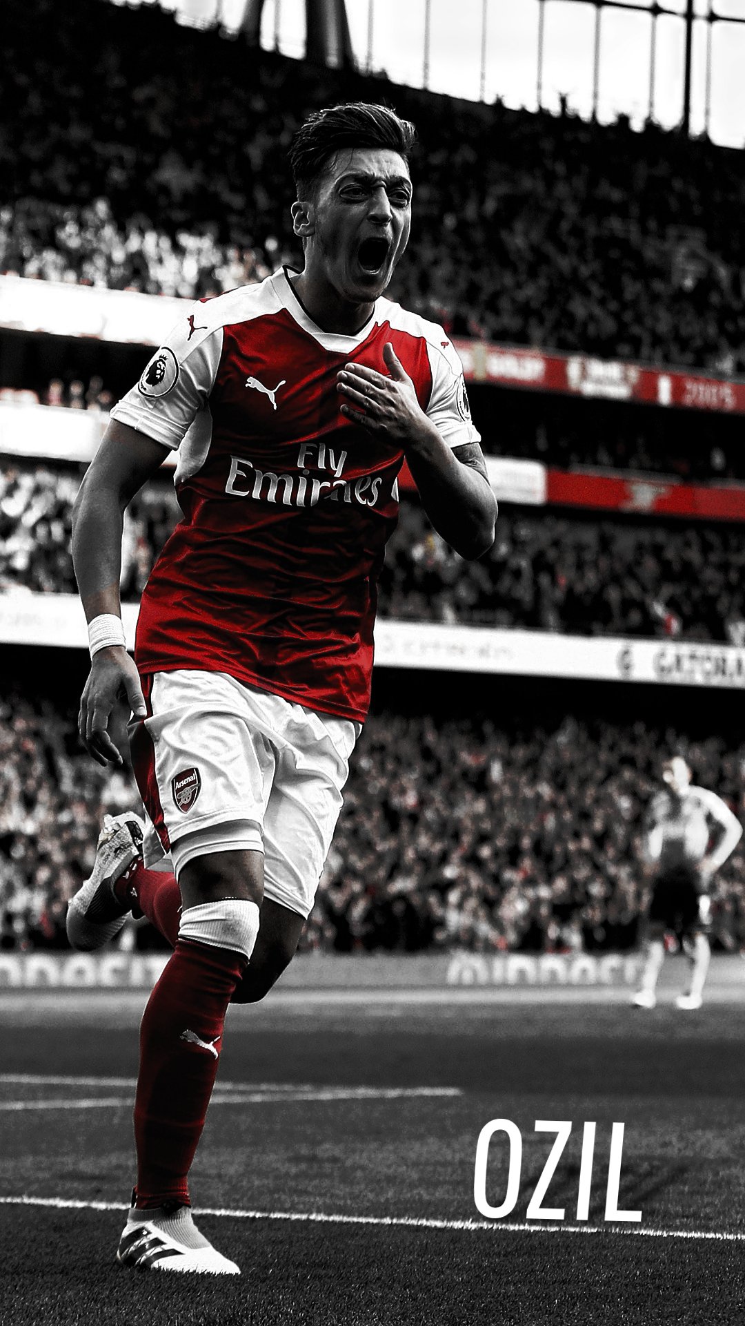 X 上的Footy Wallpaper：「Mesut Ozil iPhone wallpaper. RTs much appreciated #COYG 」