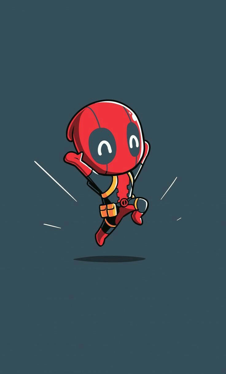 Deadpool HD wallpaper. #Chibi Deadpool art. #Awesome wallpaper. #Marvel wallpaper. #iphone. Deadpool wallpaper iphone, Deadpool artwork, Deadpool wallpaper