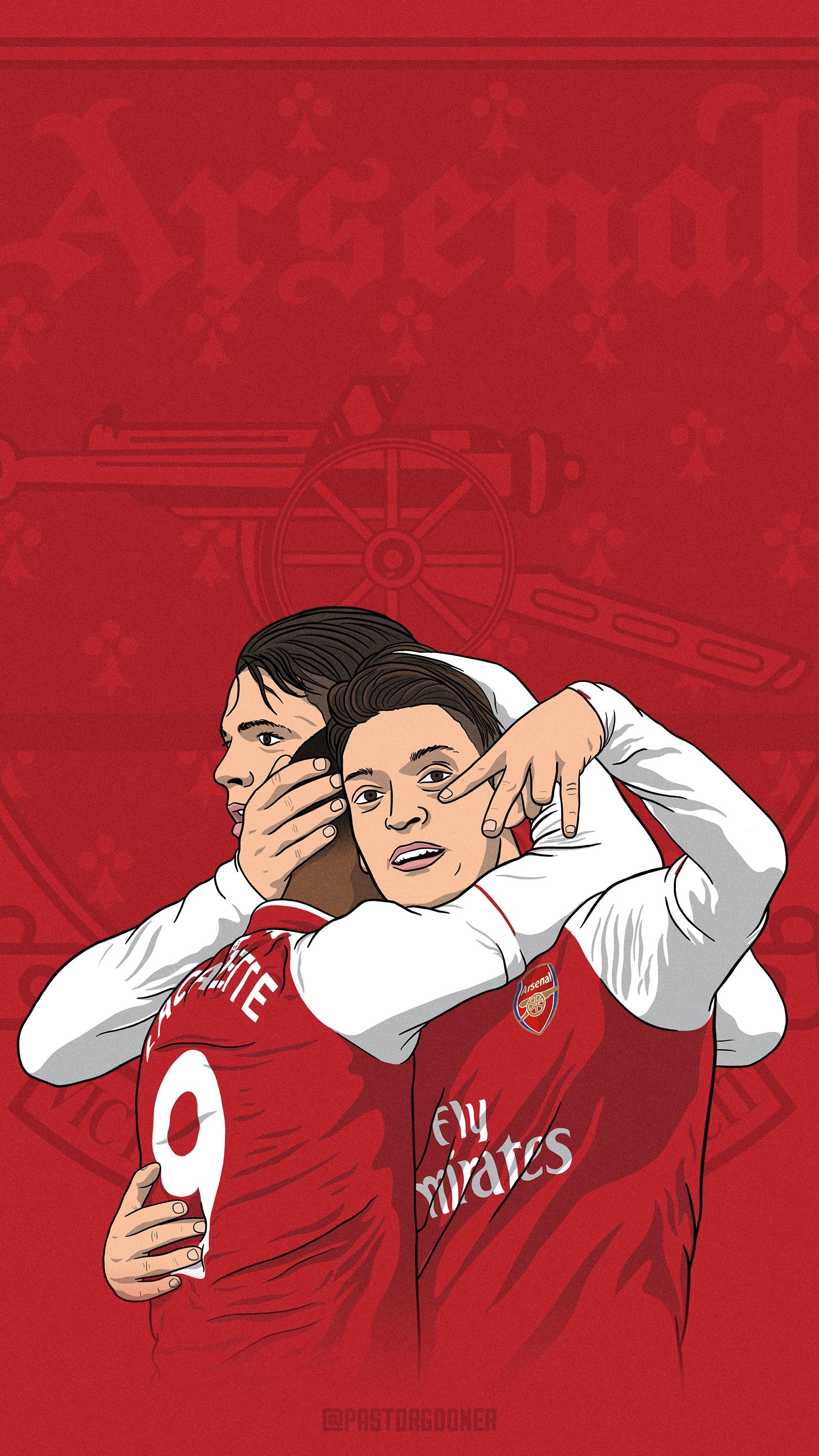 Özil Wallpaper - “M” Celebration