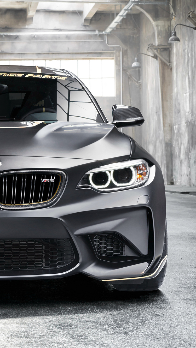 BMW M2 M Performance Parts Concept 2018 Front iPhone 6, iPhone 6S, iPhone 7 HD 4k Wallpaper, Image, Background, Photo and Picture