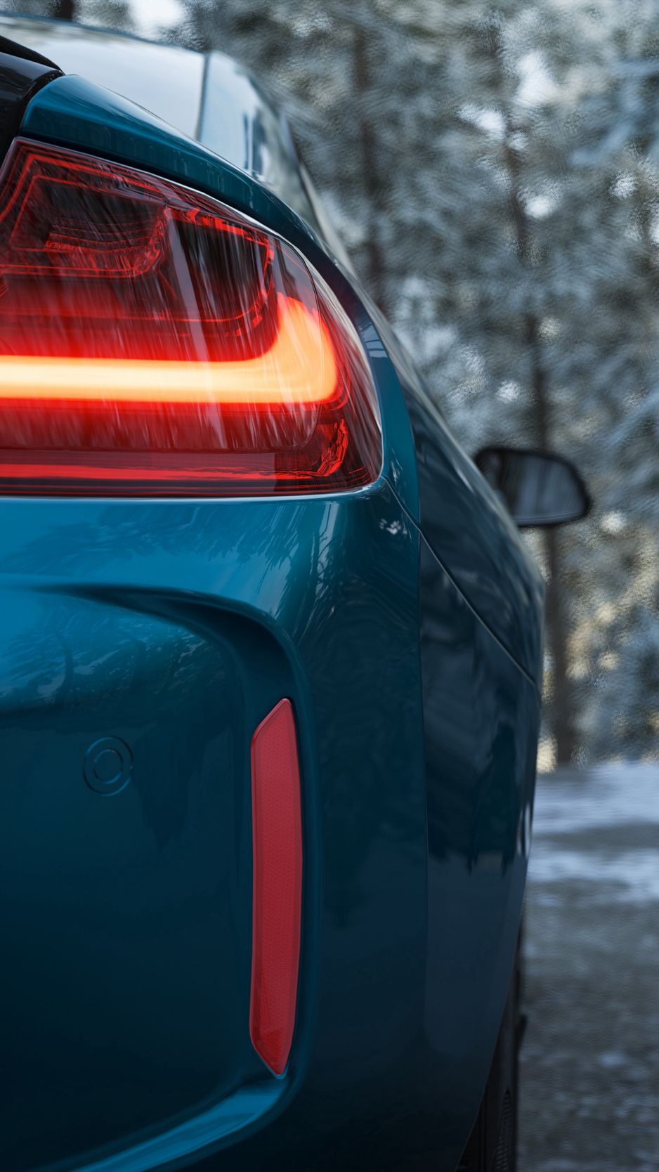 Download Wallpaper 938x1668 Bmw M2, Bmw, Car, Brake Light, Red, Light Iphone 8 7 6s 6 For Parallax HD Background