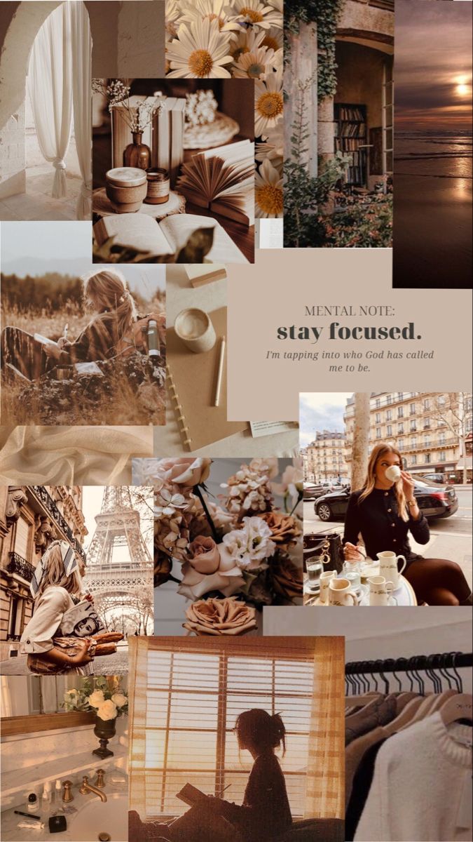Aesthetic brown collage screensaver. iPhone wallpaper classy, Simple iphone wallpaper, Aesthetic desktop wallpaper