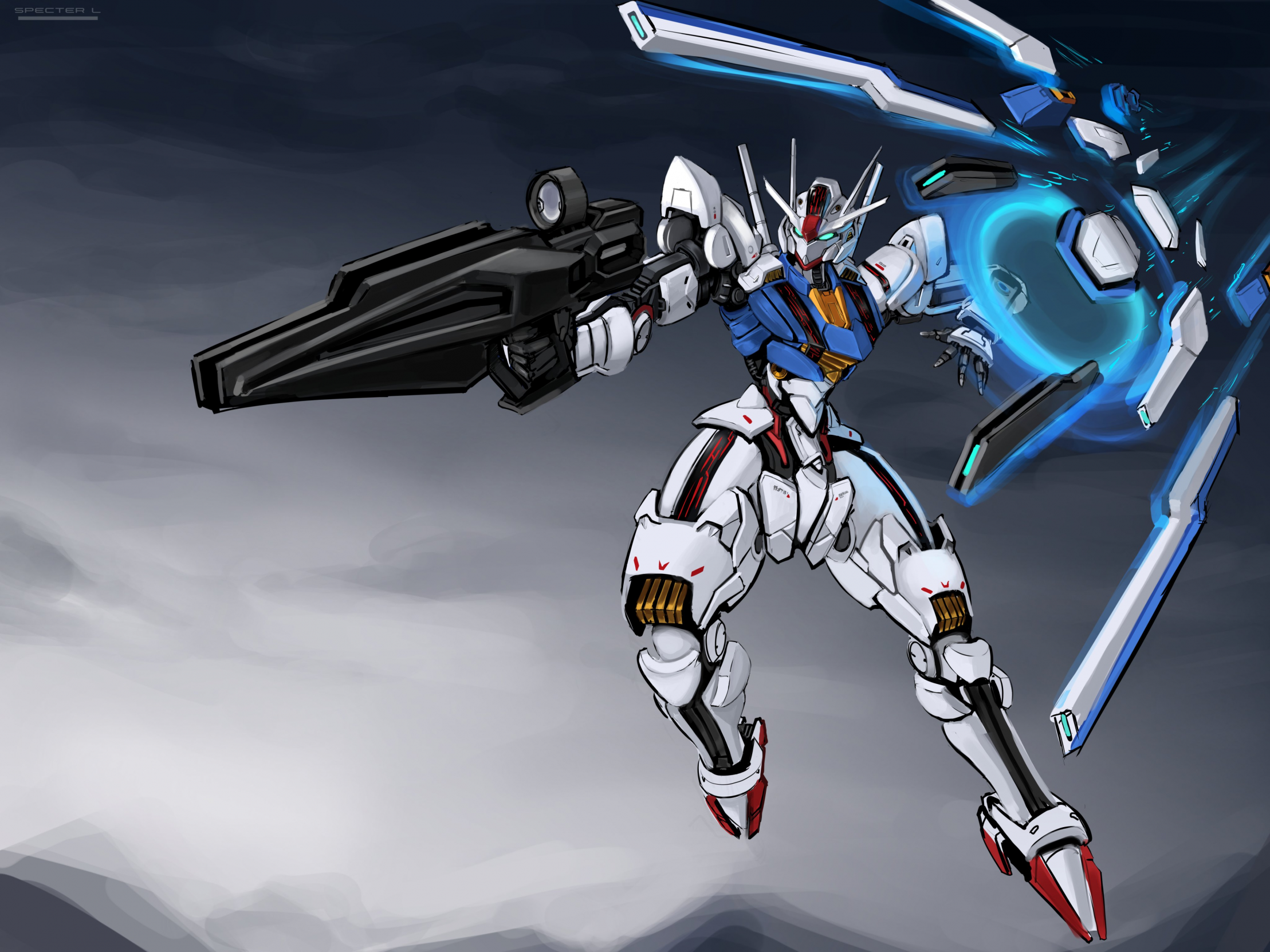 Gundam Aerial by specterL - Fur Affinity [dot] net