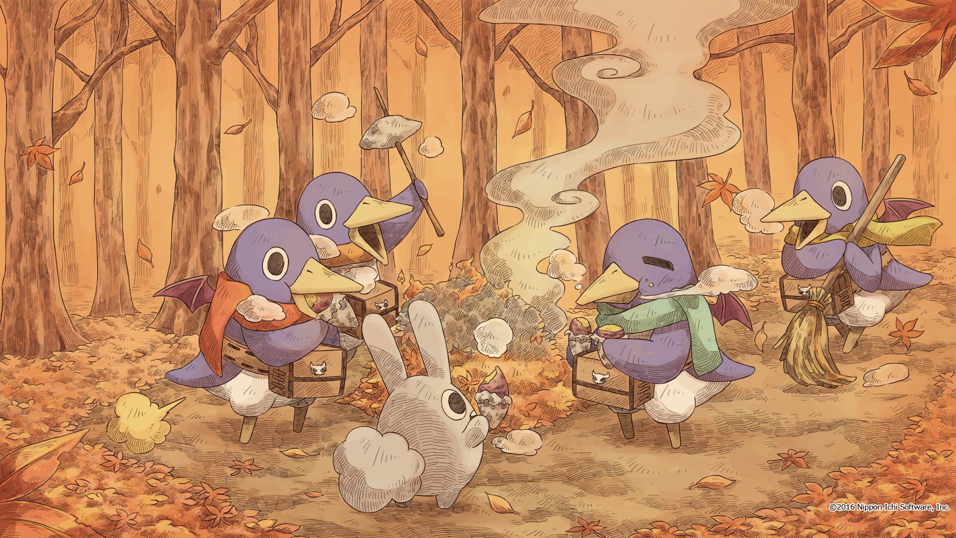 Twitter 上的NISAmerica：Have this NISA #Thanksgiving wallpaper for your PC or phone! Download here: PC or Phone