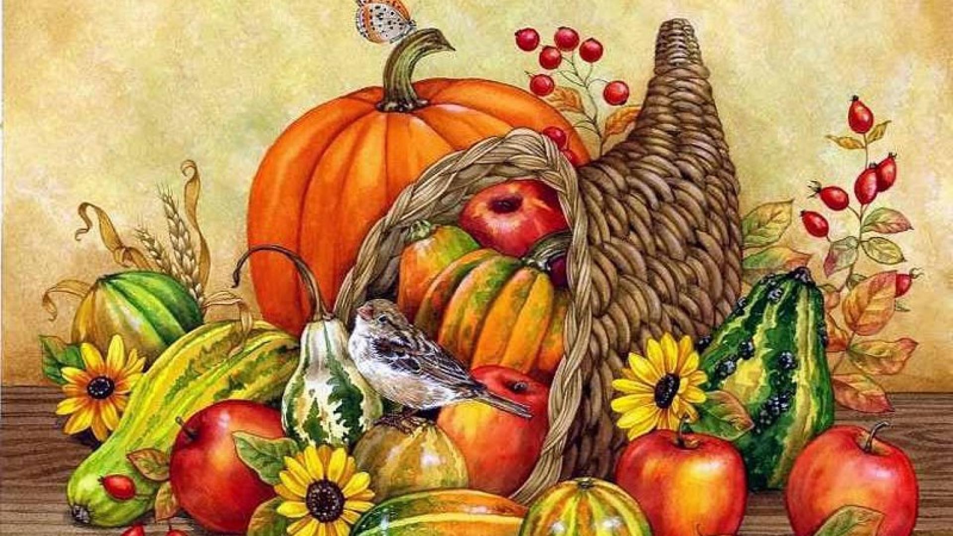 Thanksgiving Wallpaper 1920×1080