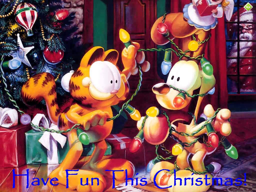 Ready for Christmas. Garfield wallpaper, Christmas wallpaper, Garfield christmas