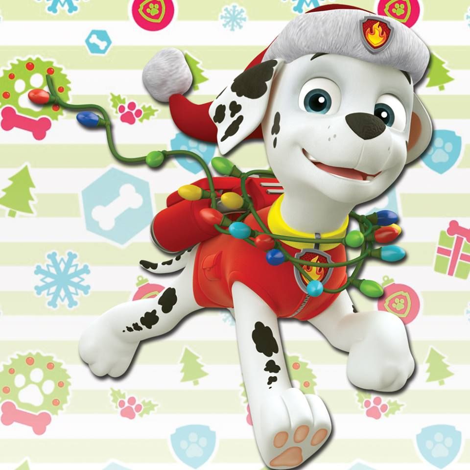 Paw patrol christmas, Paw patrol coloring, Marshall paw patrol