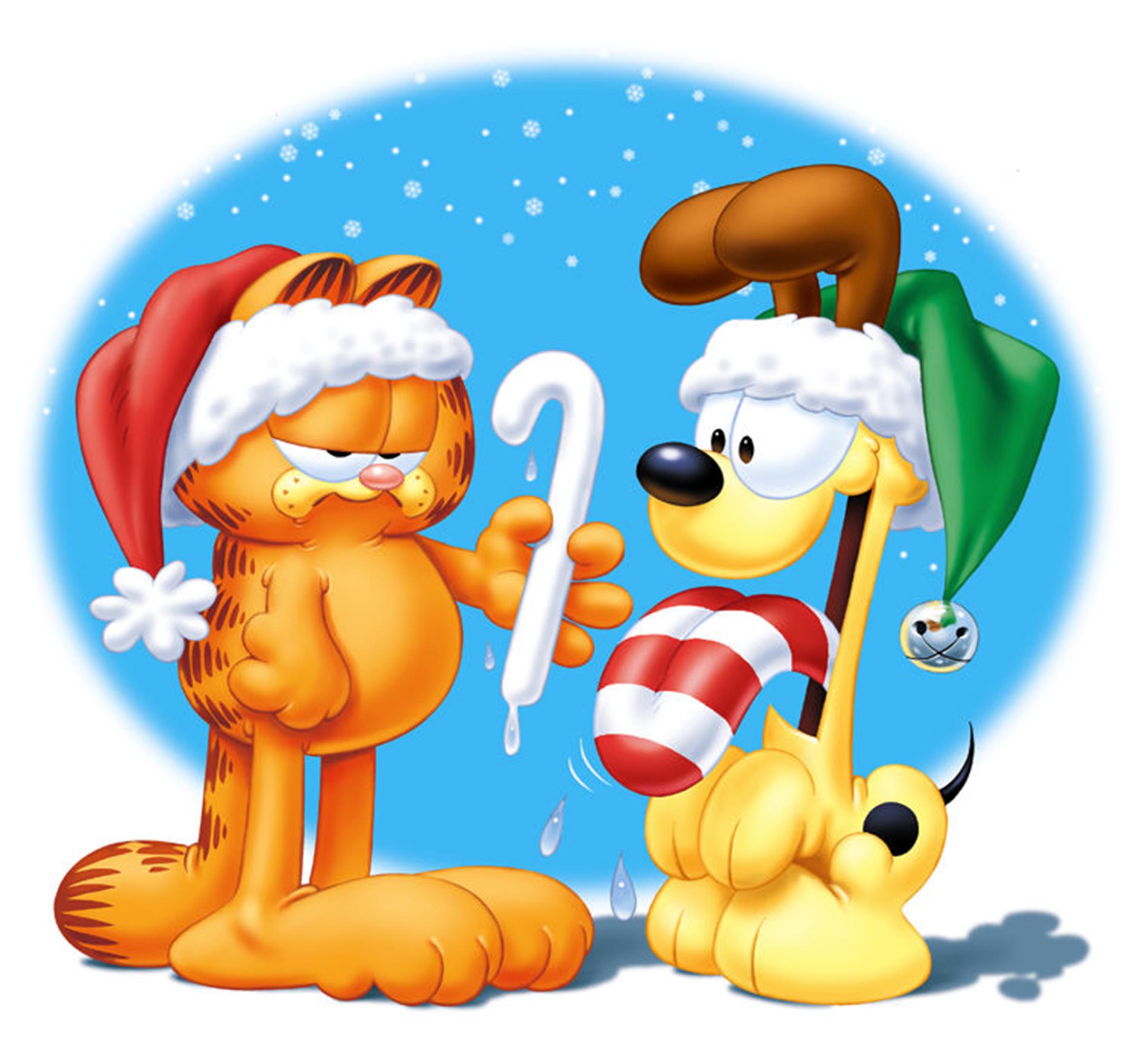 Garfield's Monday. Bah Humbug! #Christmas #IHateMondays #ihatewinter