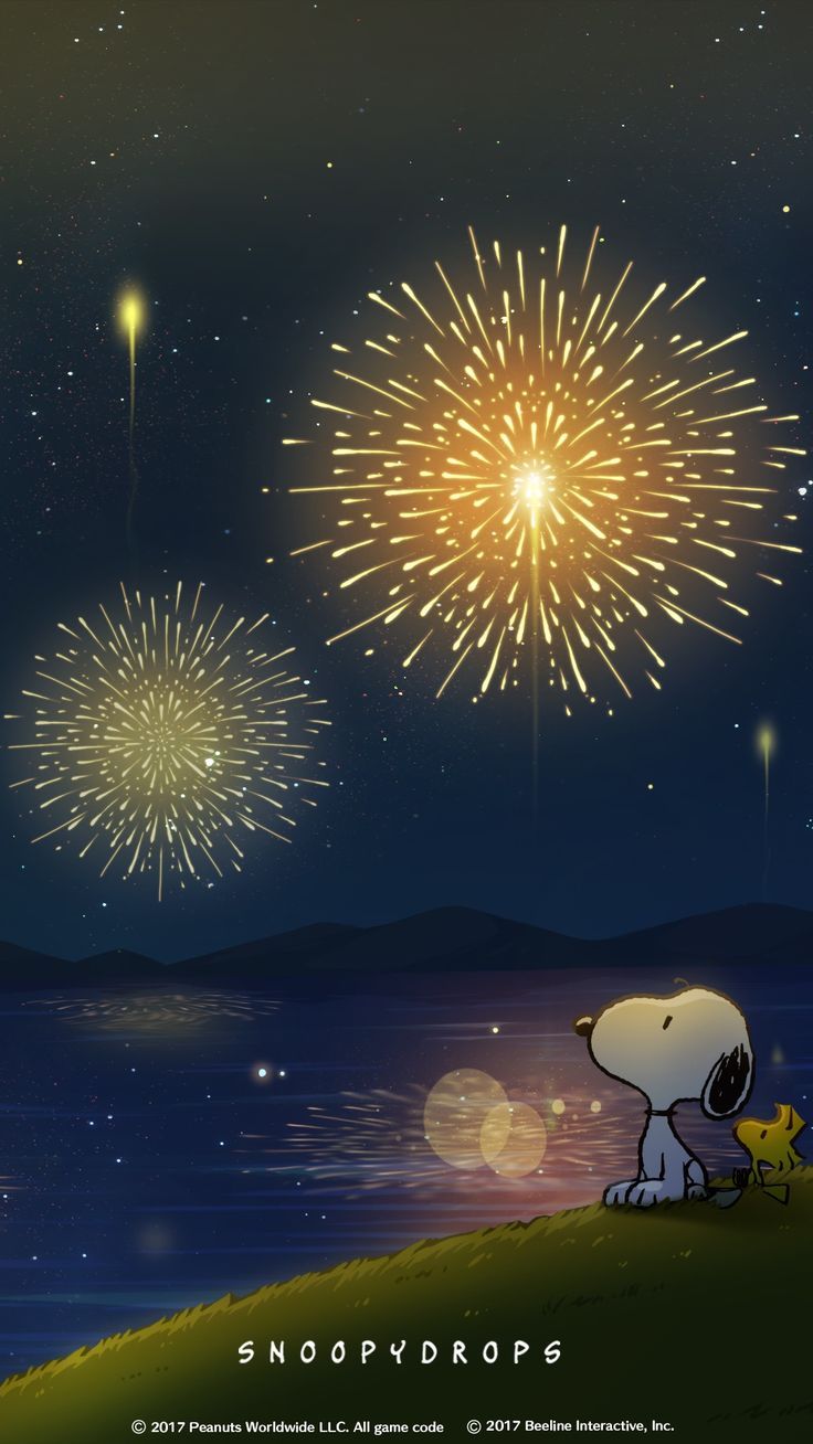 SNOOPY（花火）. Snoopy wallpaper, Snoopy picture, Snoopy image
