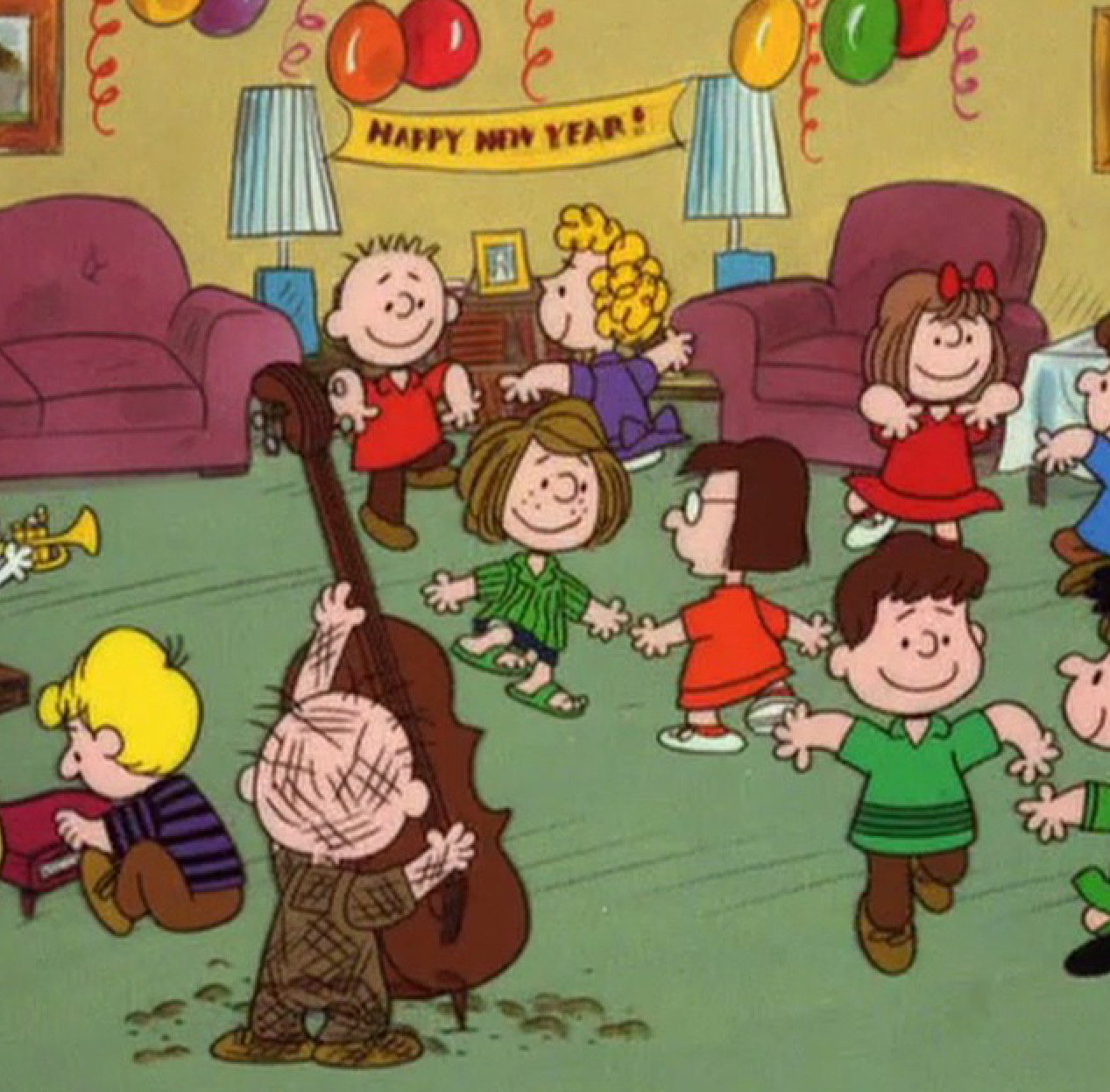 PEANUTS New Year's Eve!