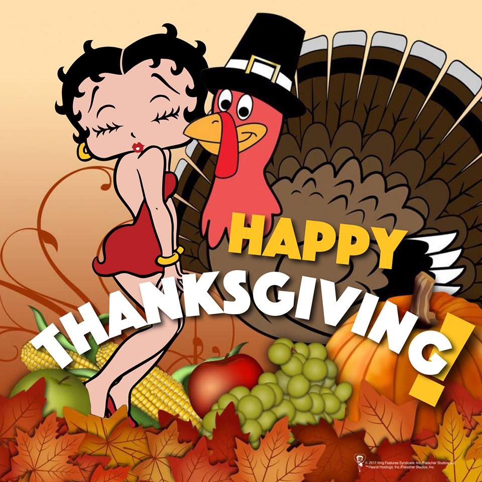 Betty Boop Thanksgiving Greeting. Betty boop picture, Betty boop birthday, Happy thanksgiving quotes