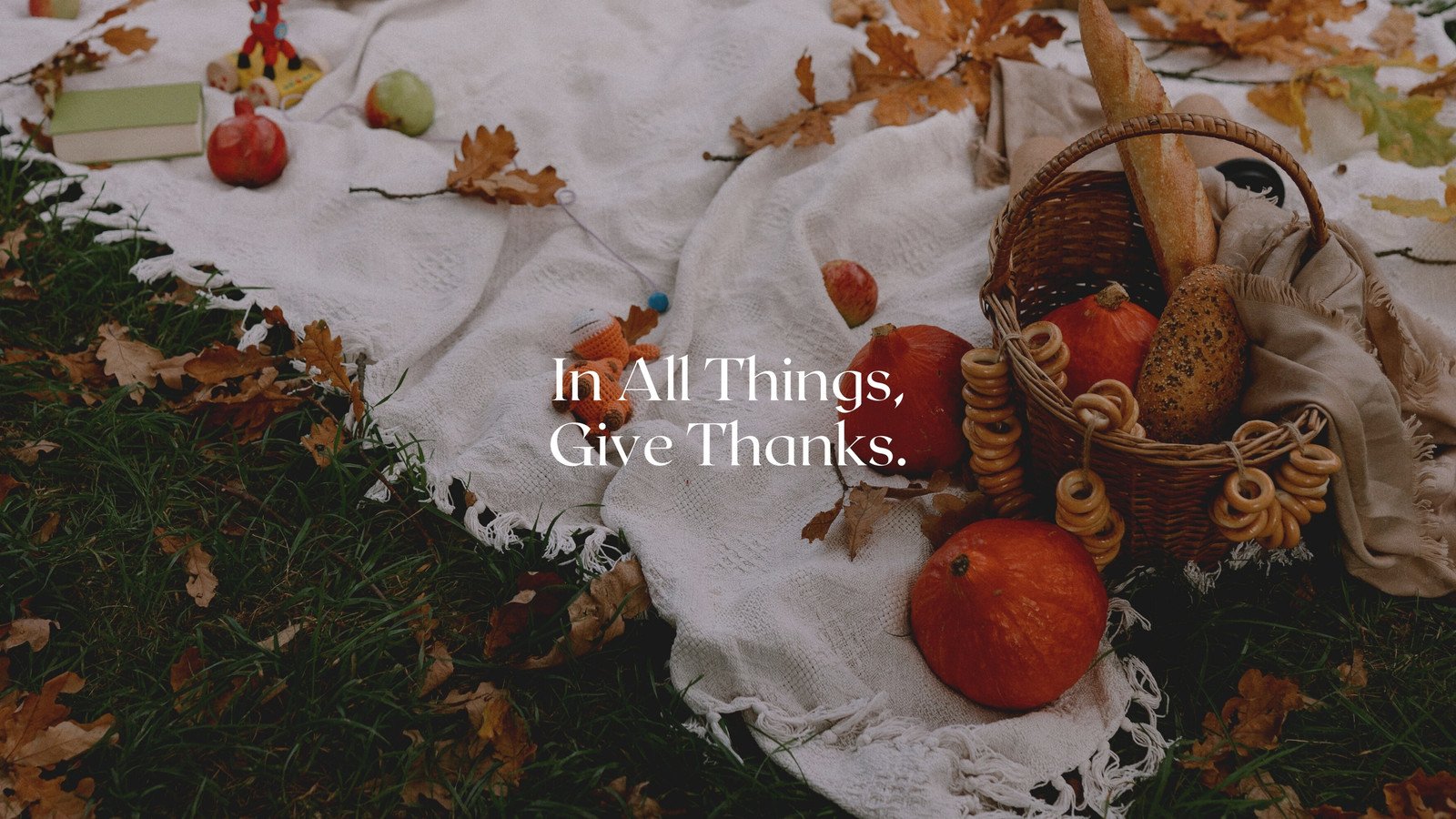 to edit Thanksgiving desktop wallpaper