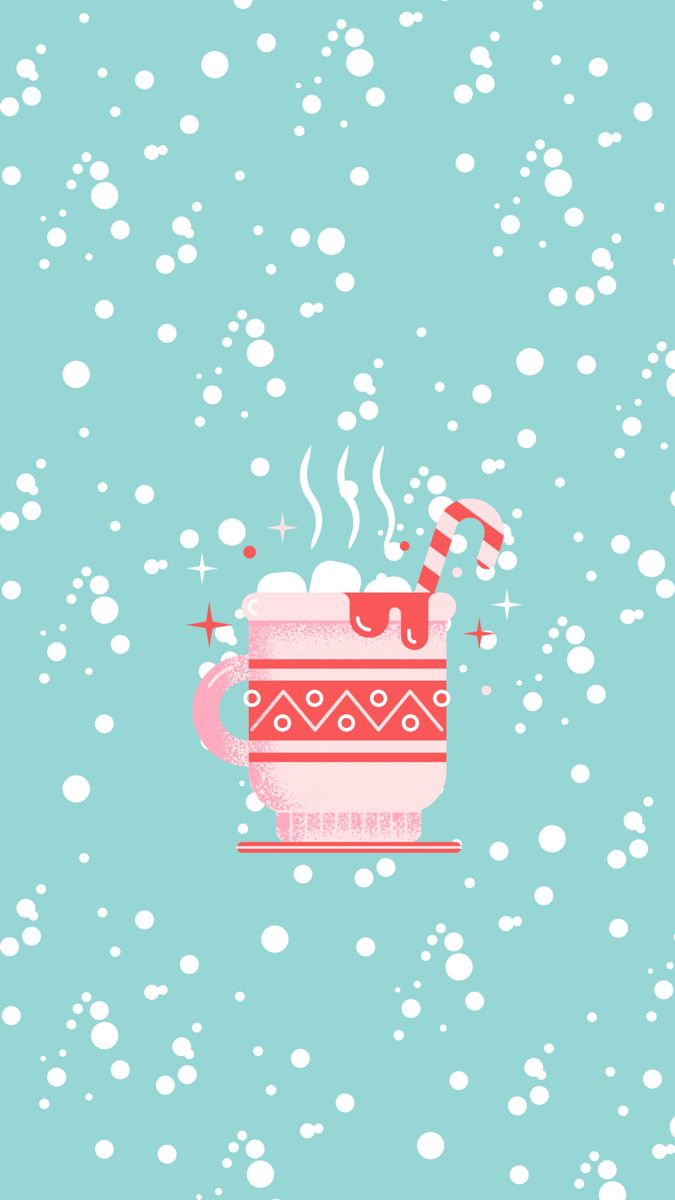 Hot Cocoa Icon. Christmas phone wallpaper, Cute christmas wallpaper, Christmas wallpaper