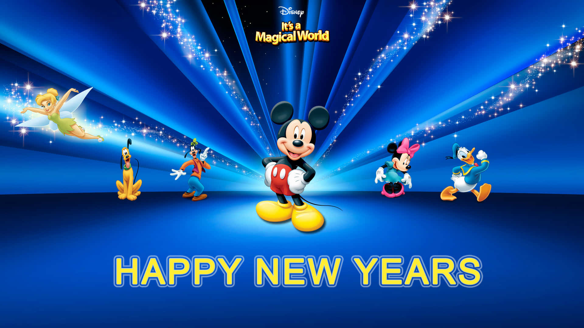 Download Happy New Year Disney Wallpaper Wallpaper