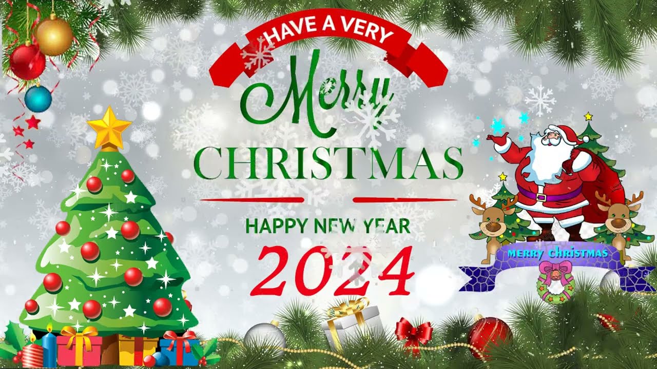 Merry Christmas and Happy New Year 2024 + Wallpaper Download 2023