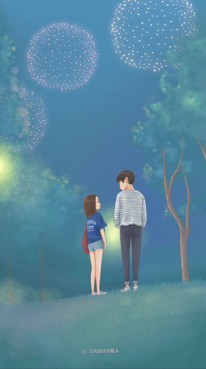My ID is Gangnam Beauty. Cute couple wallpaper, Anime scenery, Cute couple art