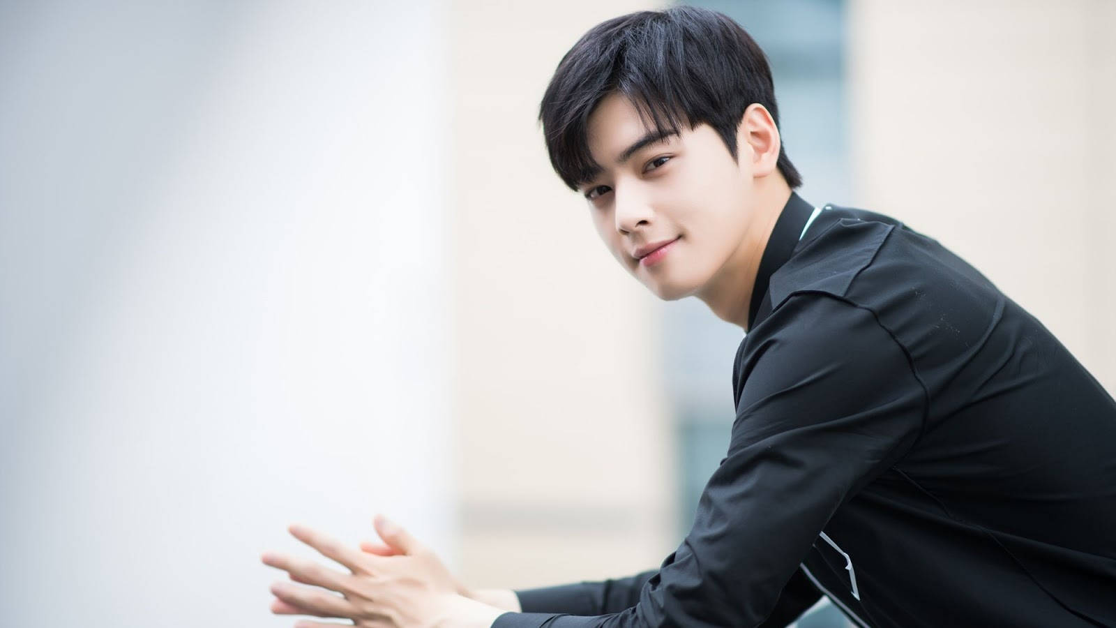 Download South Korean Actor Cha Eun Woo In Gangnam Beauty Wallpaper