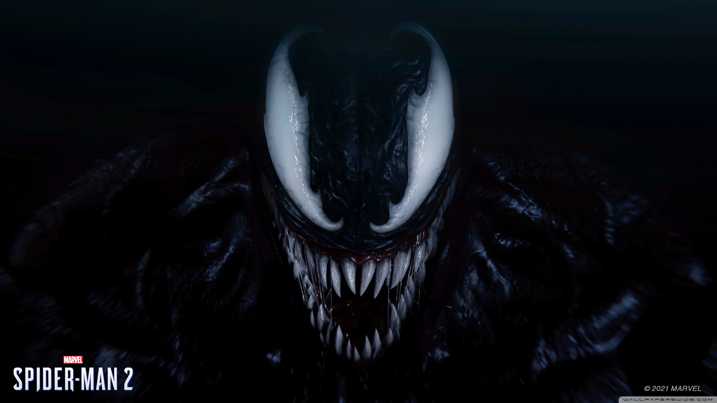 Venom's Spider Man 2 2023 Video Game Ultra HD Desktop Background Wallpaper for 4K UHD TV, Tablet