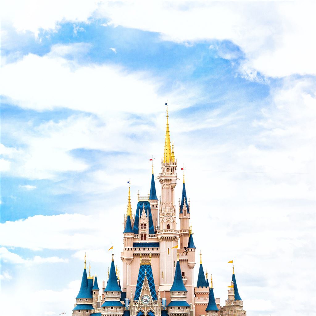 Disney World Castle Sky iPad Air Wallpaper Free Download