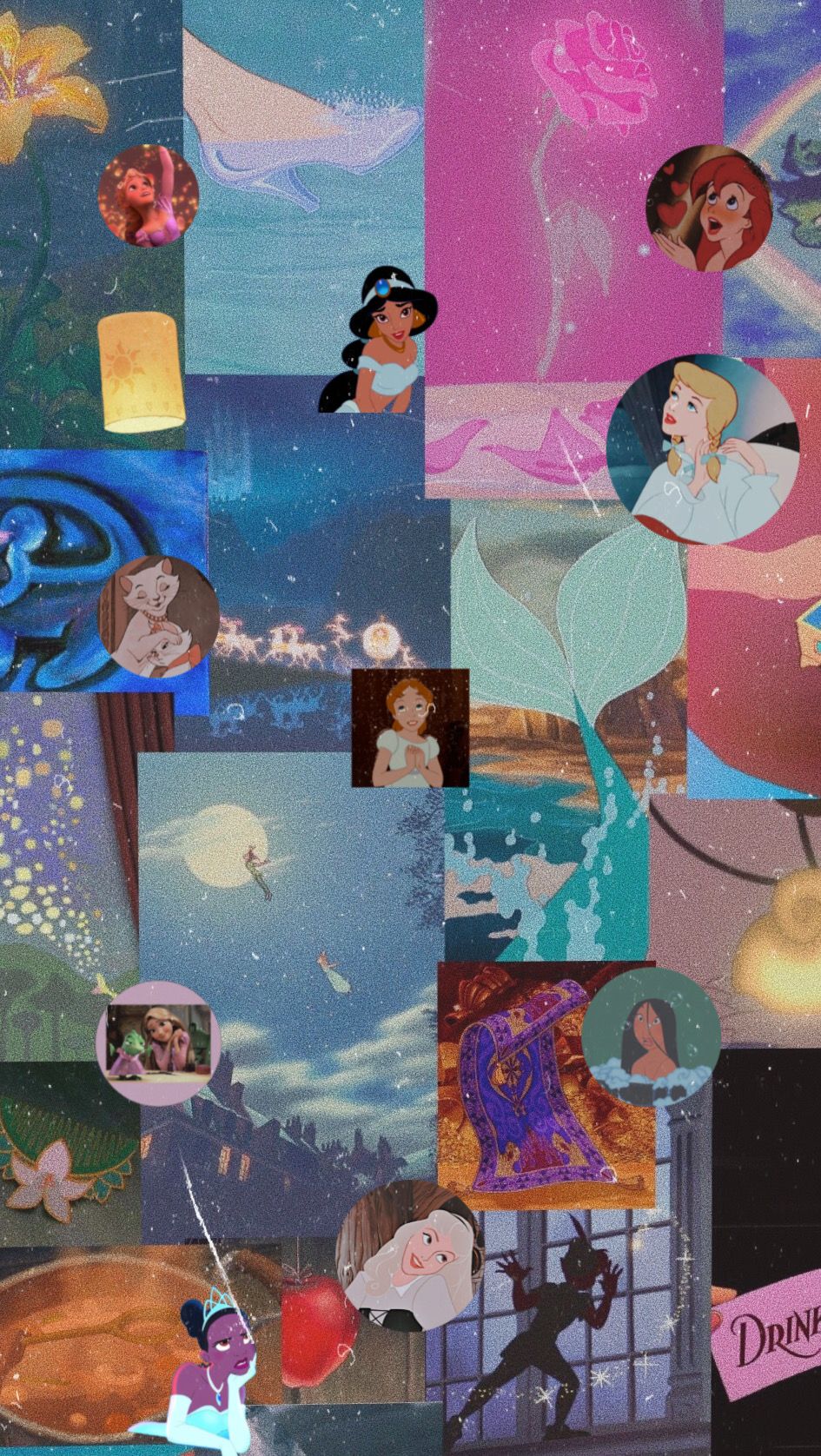 Disney icons aesthetic wallpaper. Disneyland iphone wallpaper, Wallpaper iphone disney, iPhone wallpaper tumblr aesthetic
