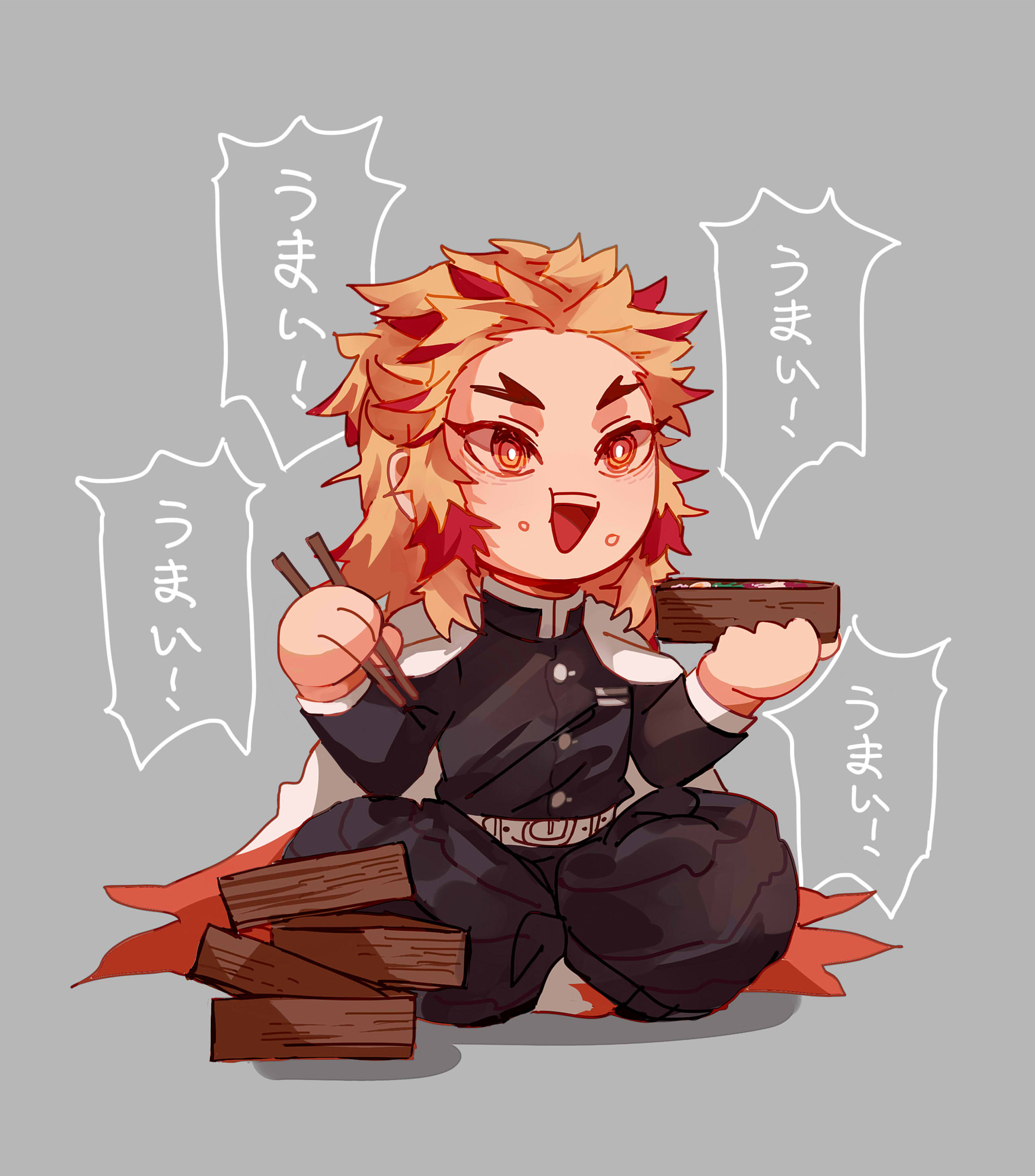 rengoku kyoujurou (kimetsu no yaiba) drawn