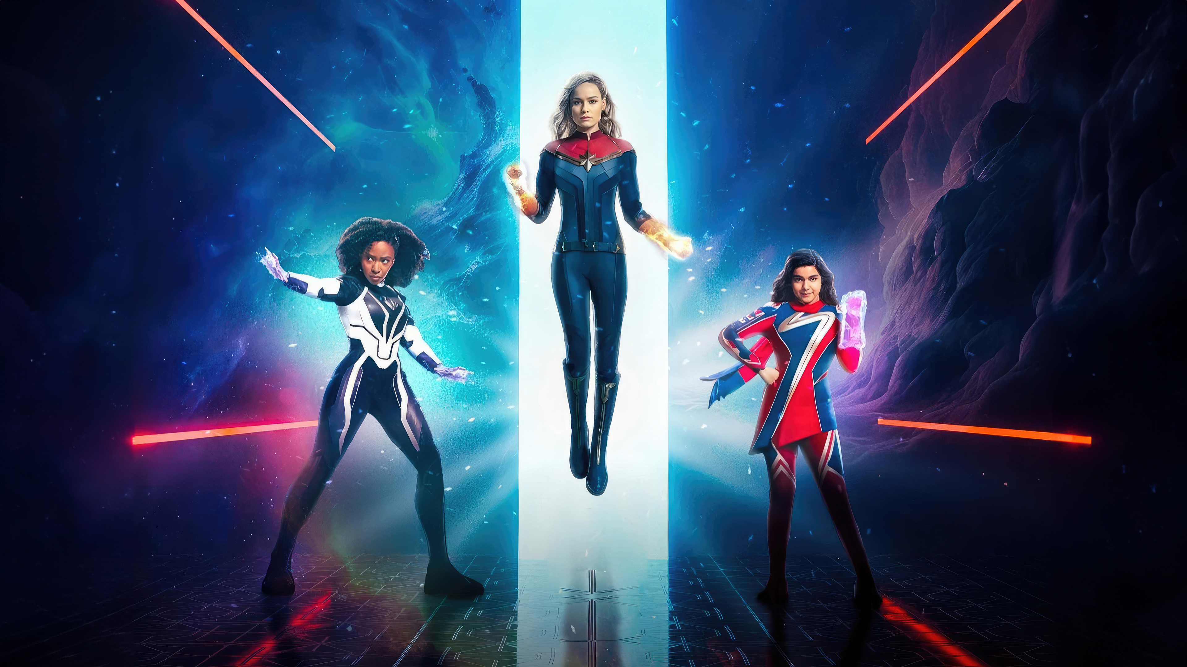 The Marvels Movie 2023, HD Movies, 4k Wallpaper, Image, Background, Photo and Picture
