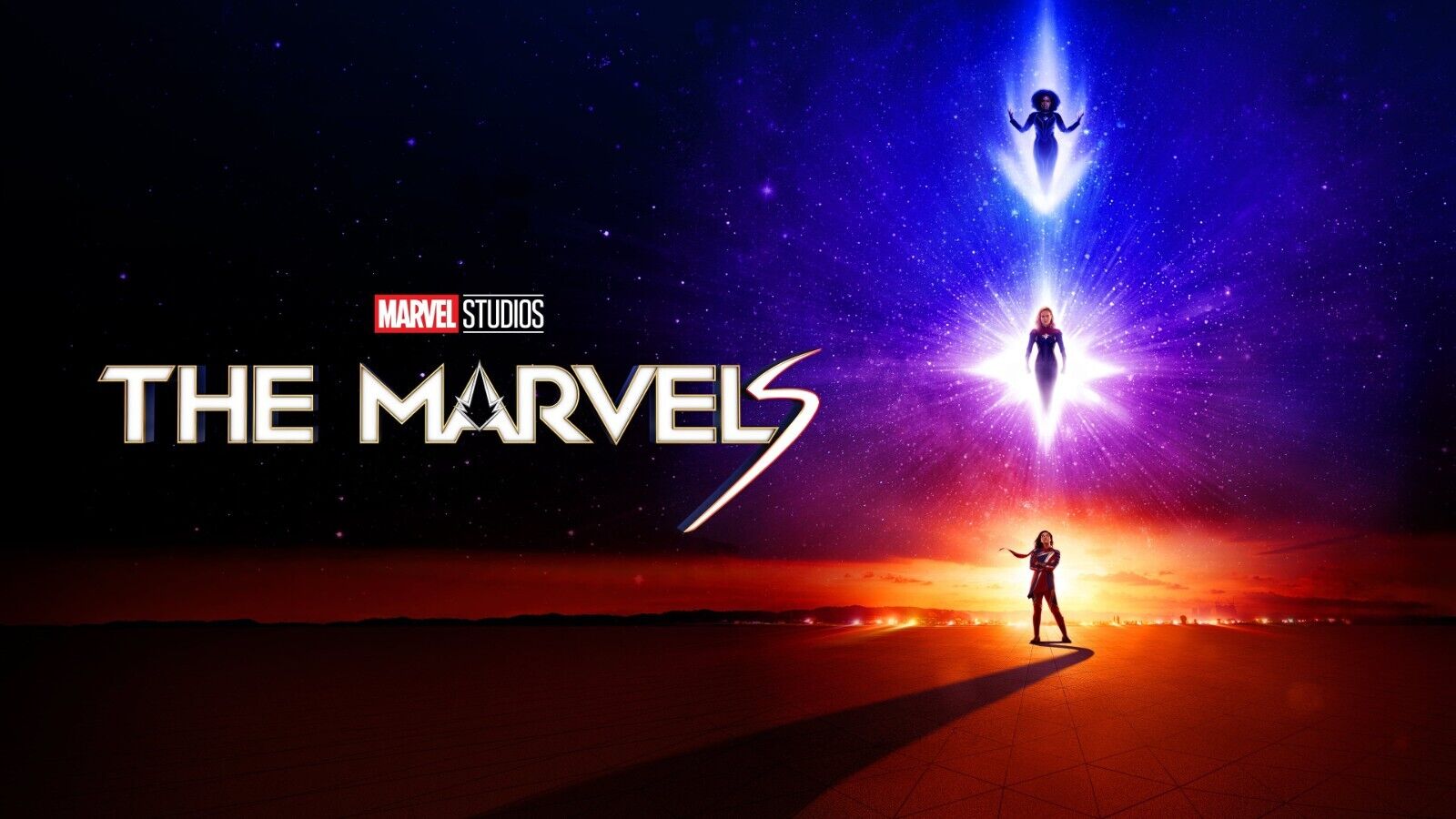 2023 The Marvels Movie Poster 16X11 Captain Marvel Ms Marvel Monica Rambeau ⭐