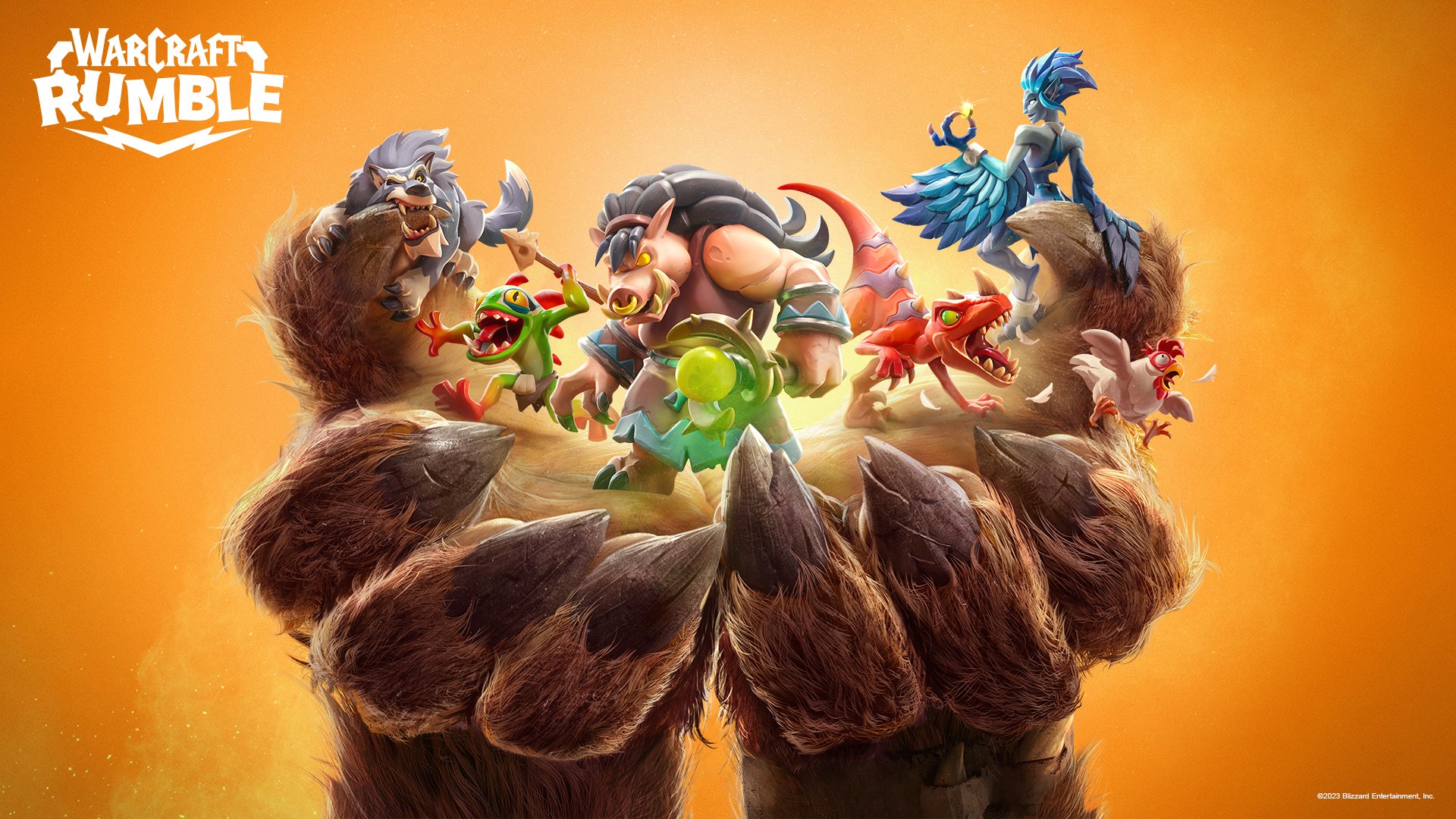 Warcraft Rumble the Beasts! Trample your enemy's defenses with overwhelming force. Lead the pack