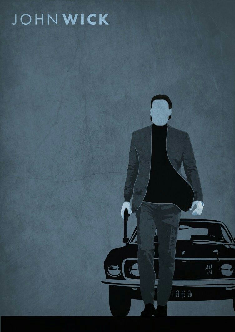 Fan art of John Wick. John wick hd, John wick, John wick movie