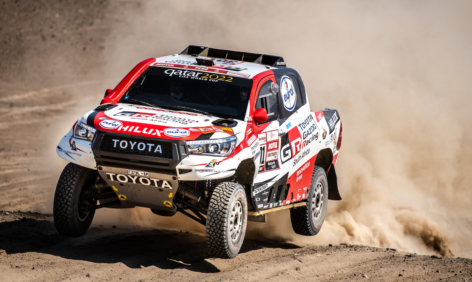 Toyota Hilux driven to 2019 Dakar Rally victory