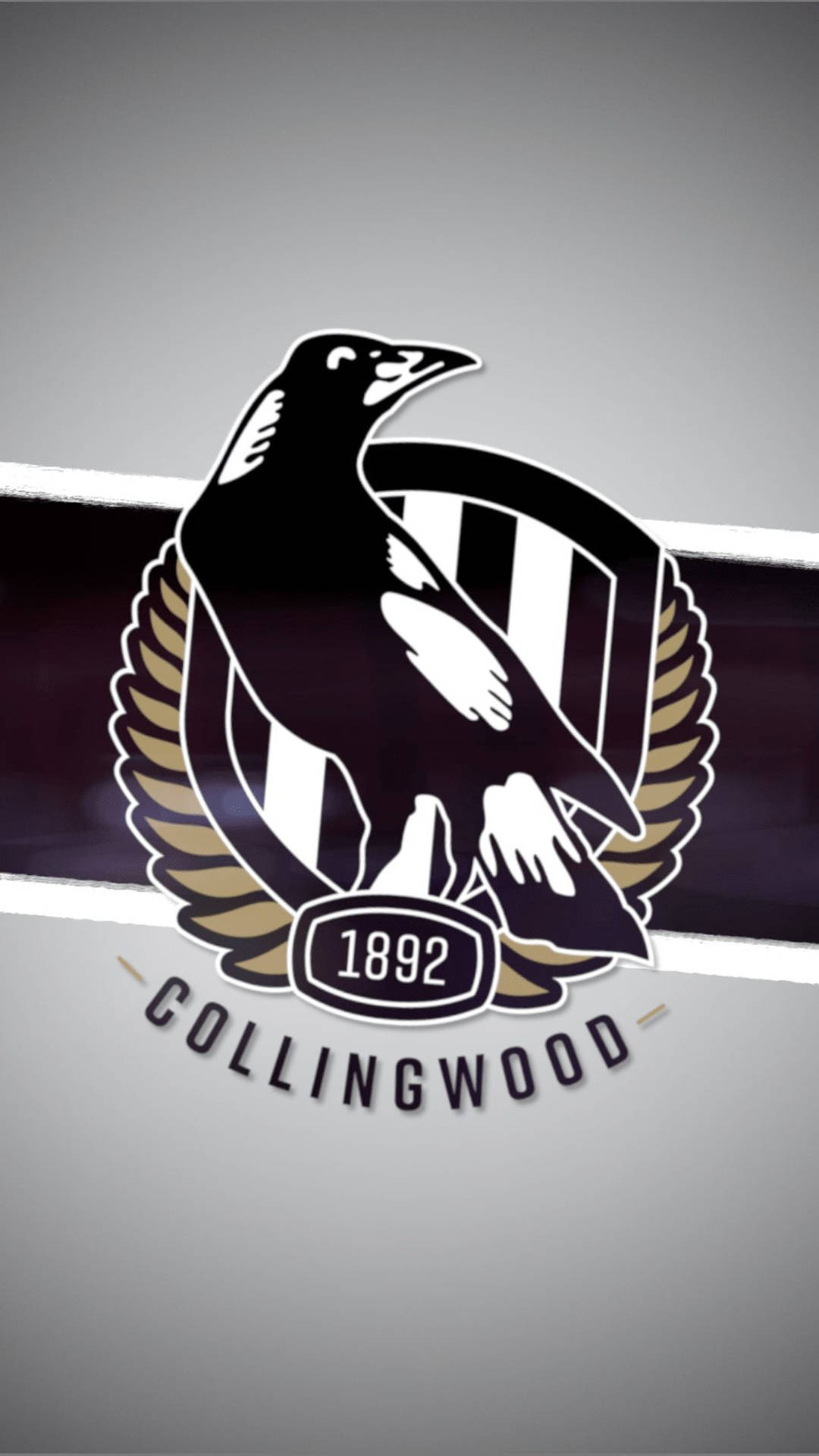 Download AFL Collingwood Poster Wallpaper