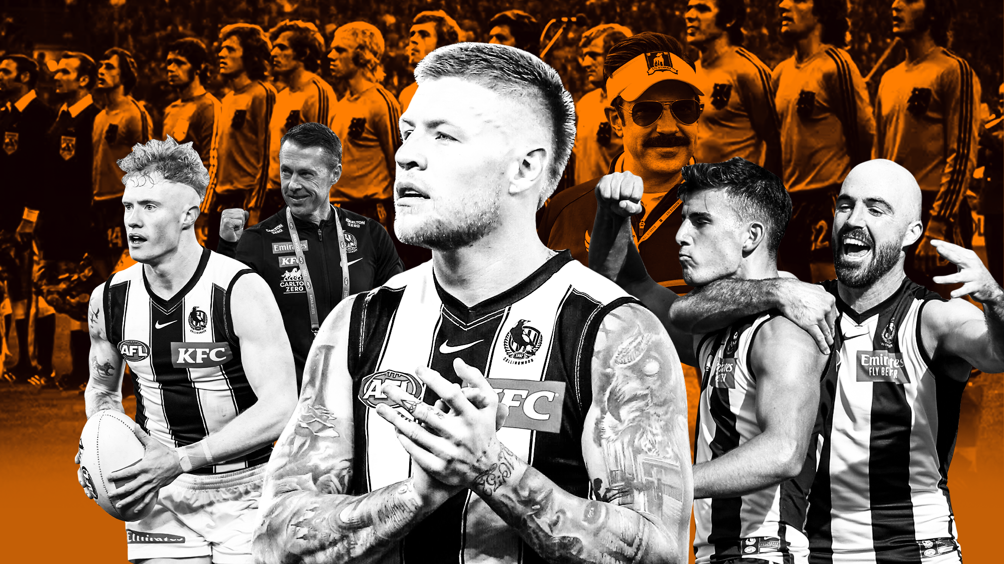 Oranje is the new black (and white): Are Fly's Pies a 'Total Football' team?