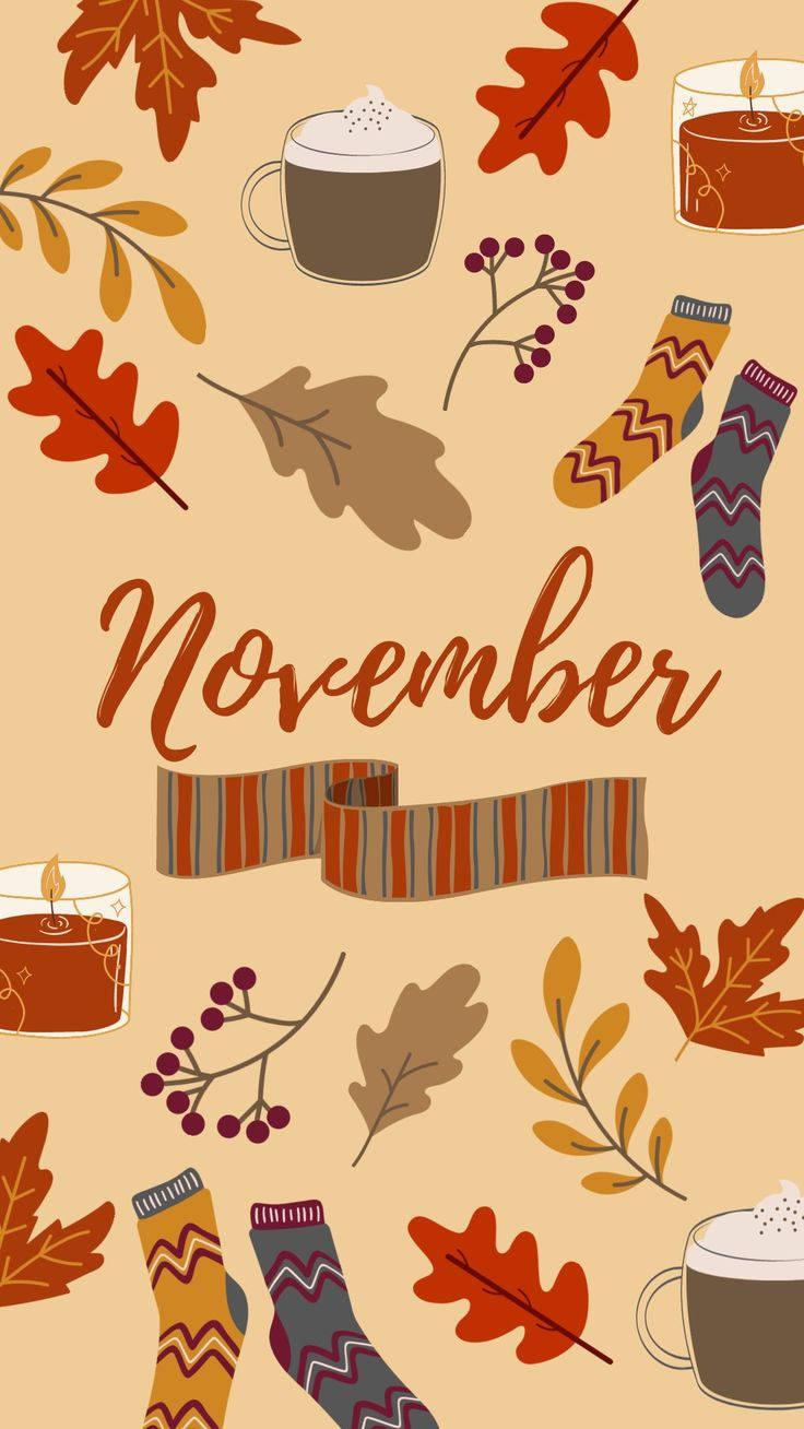 November iPhone Wallpaper