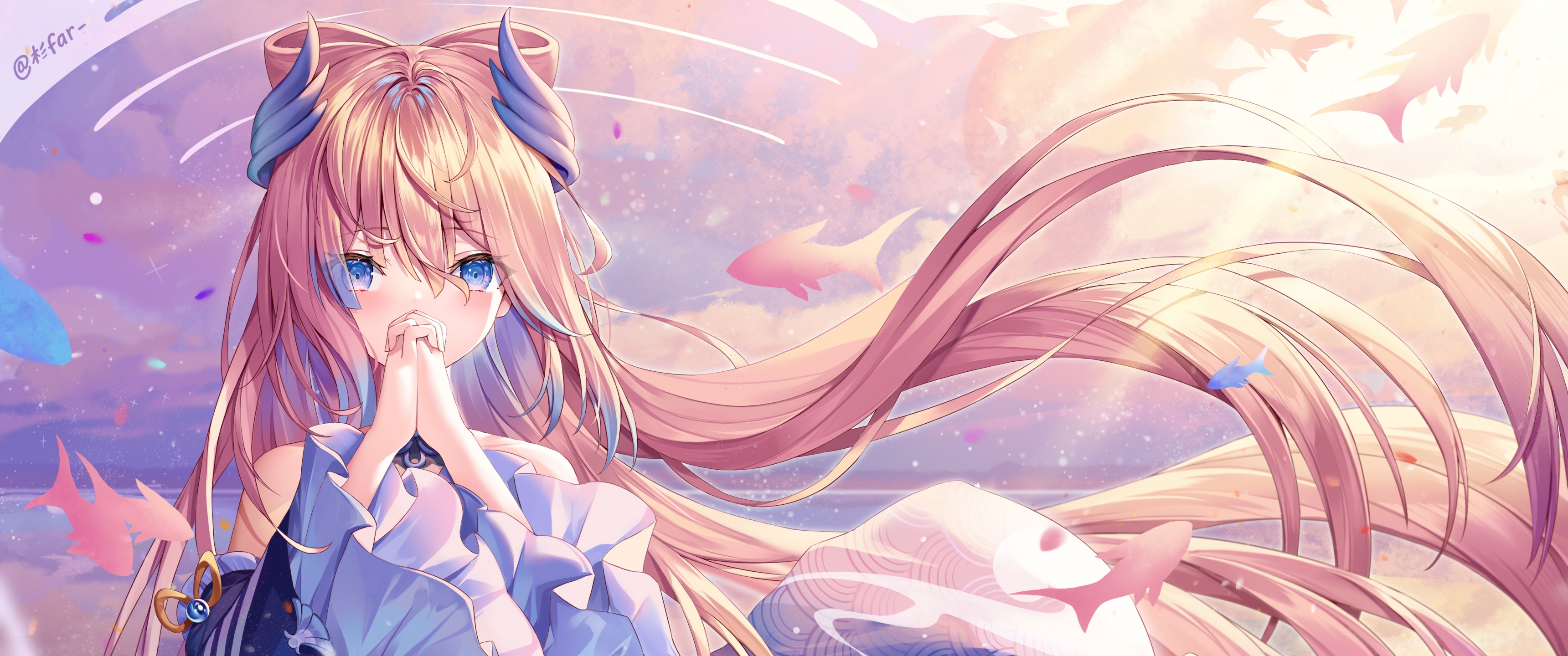 Sangonomiya Kokomi Wallpaper 4K