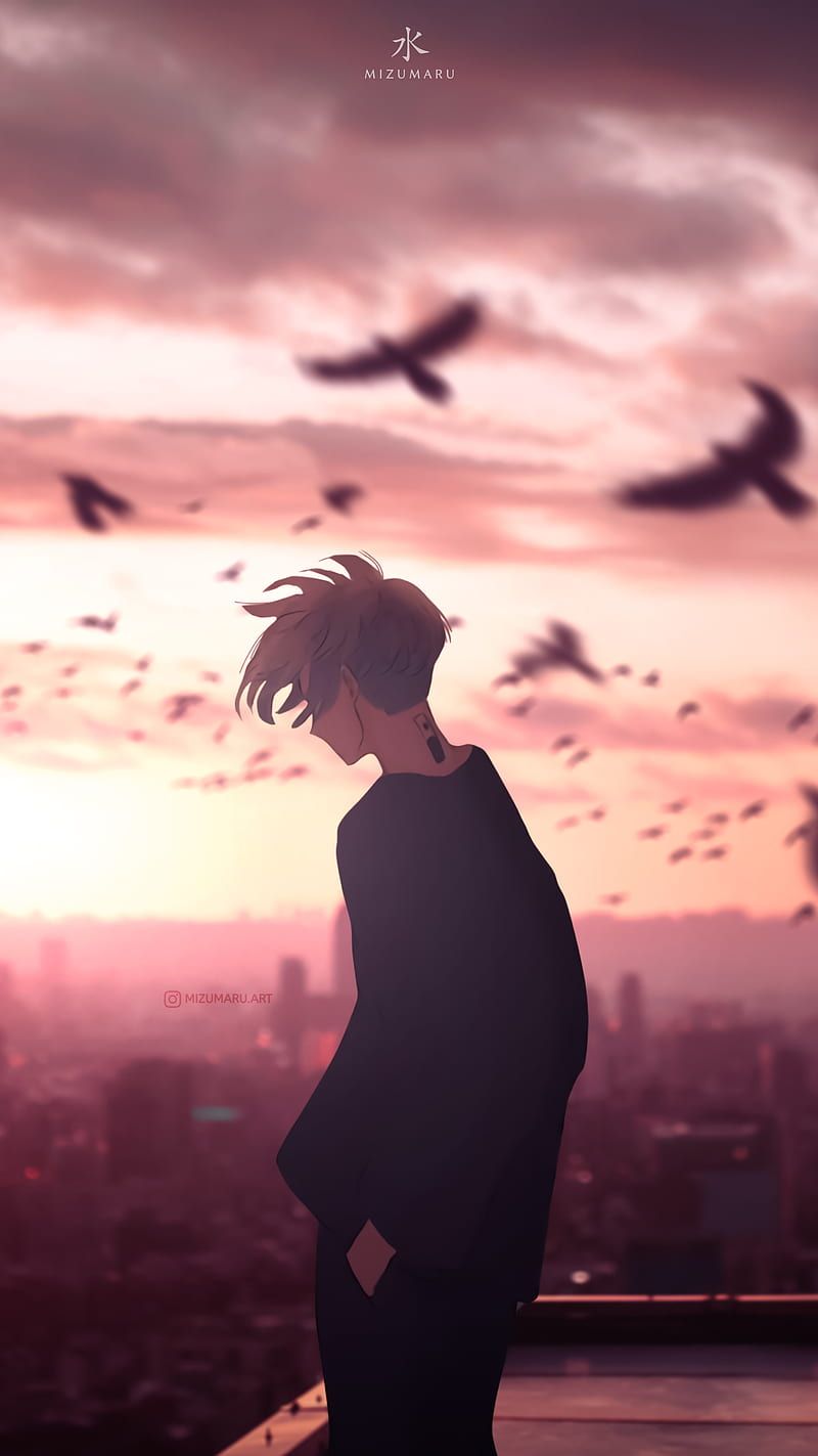 Mikey Manjiro Sano, baji, cloud, sky, tokyo revengers, izana, tokyi manji gang, HD phone wallpaper. Dark anime guys, Sky anime, Anime monochrome