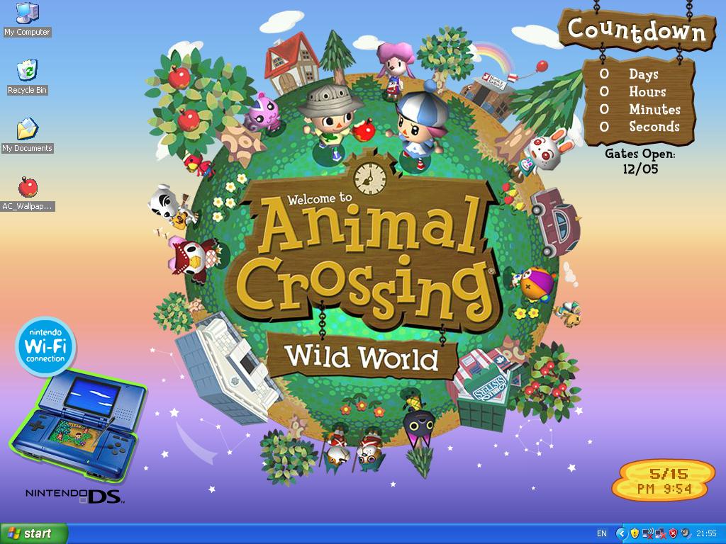 Animal Crossing: Wild World Countdown Wallpaper, Nintendo, Free Download, Borrow, and Streaming, Internet Archive