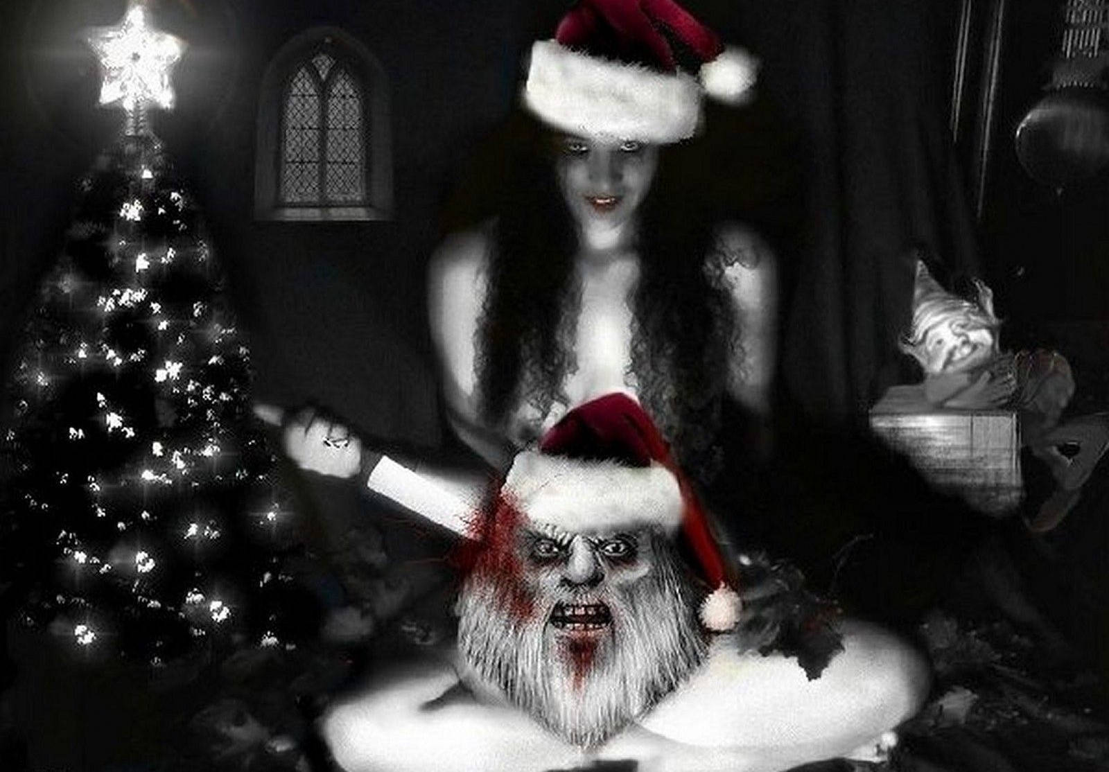 Download Scary Christmas is crawling its way forward this winter! Wallpaper