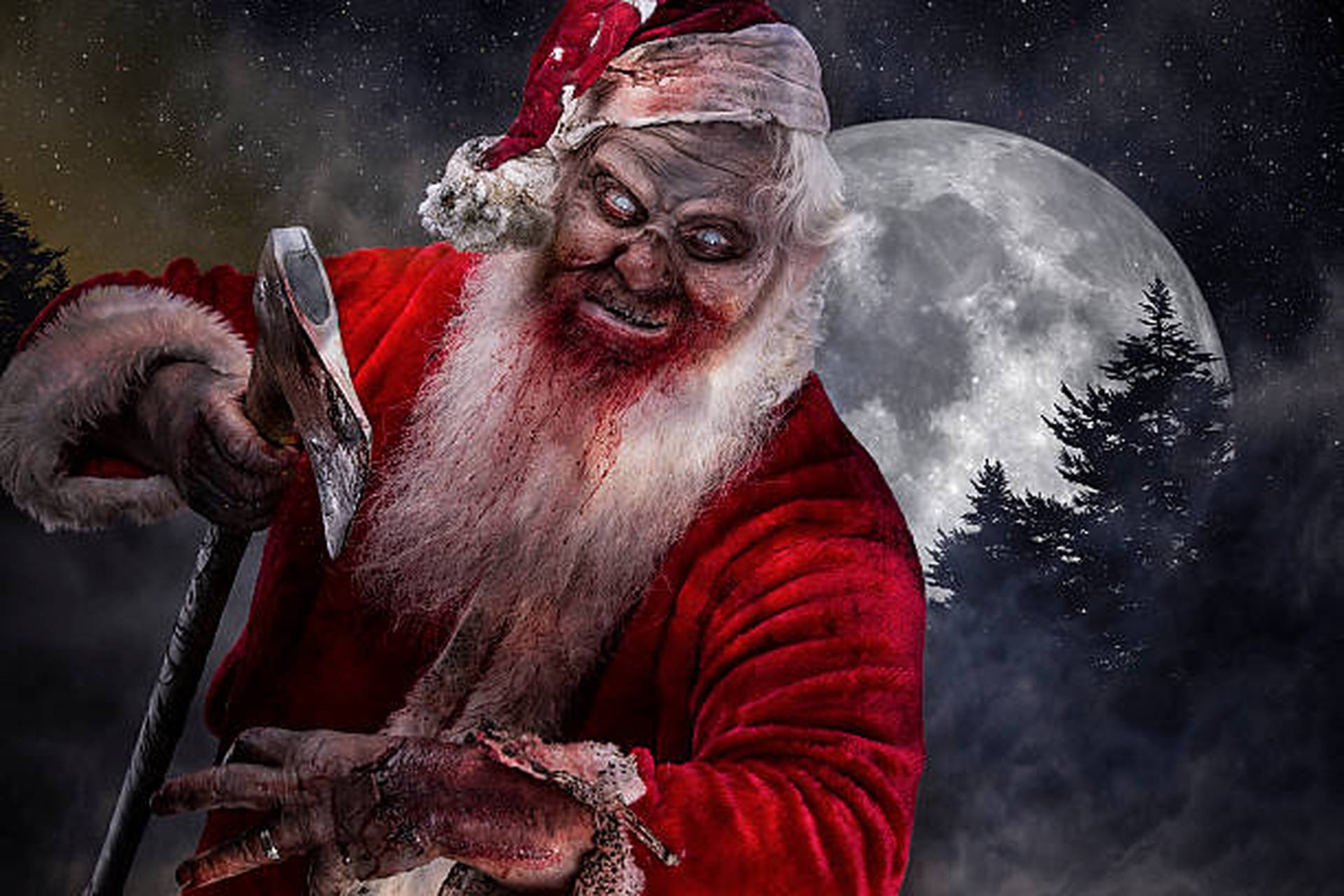 Evil Santa Wallpaper
