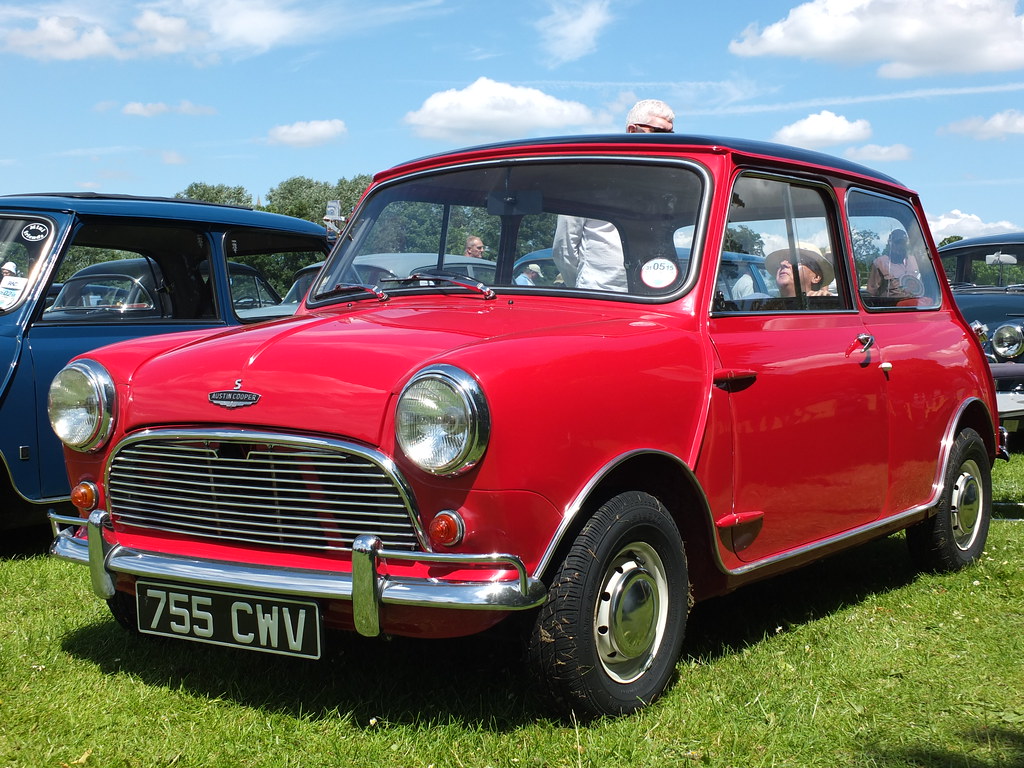 Austin Mini Cooper S. Old Minis are really hard to sp