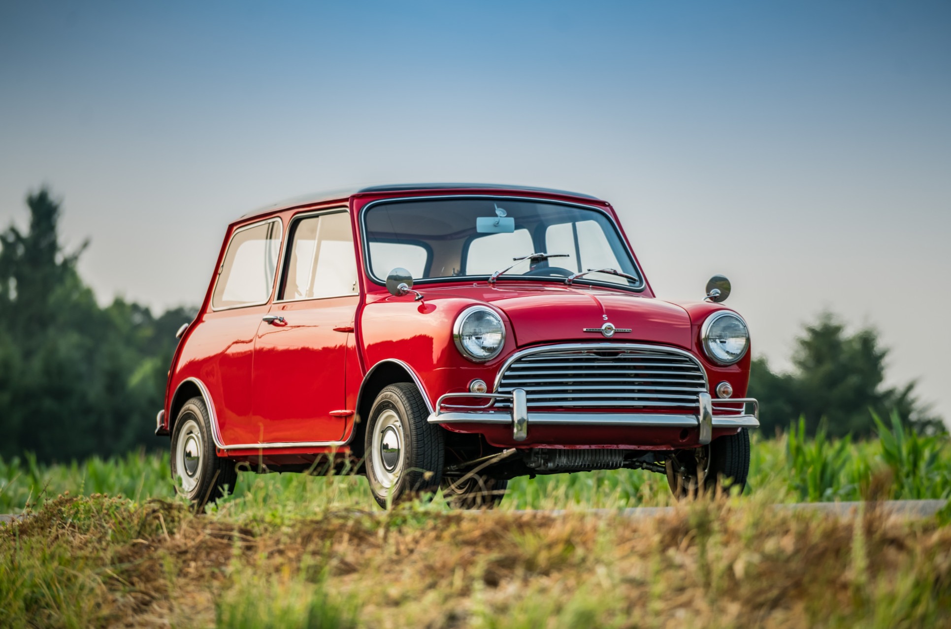 Restored 1967 Morris Mini Cooper S on BaT Auctions on August 23, 2018 (Lot ,845). Bring a Trailer
