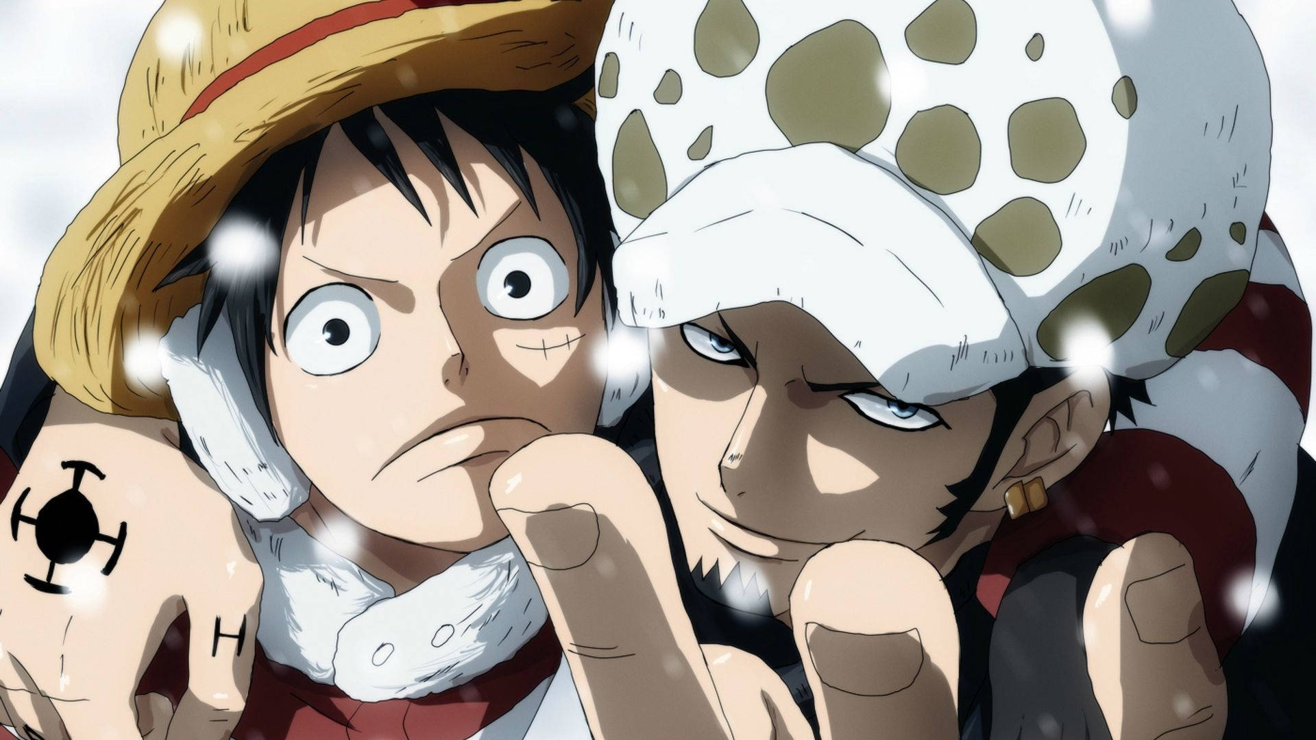Download Luffy And Law Anime Profile Wallpaper