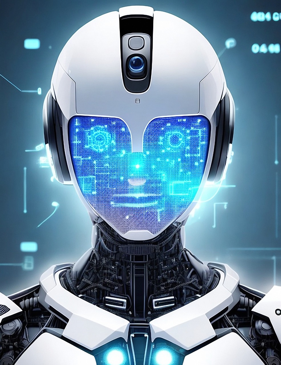 Download Cyborg Science Fiction Royalty Free Stock Illustration Image
