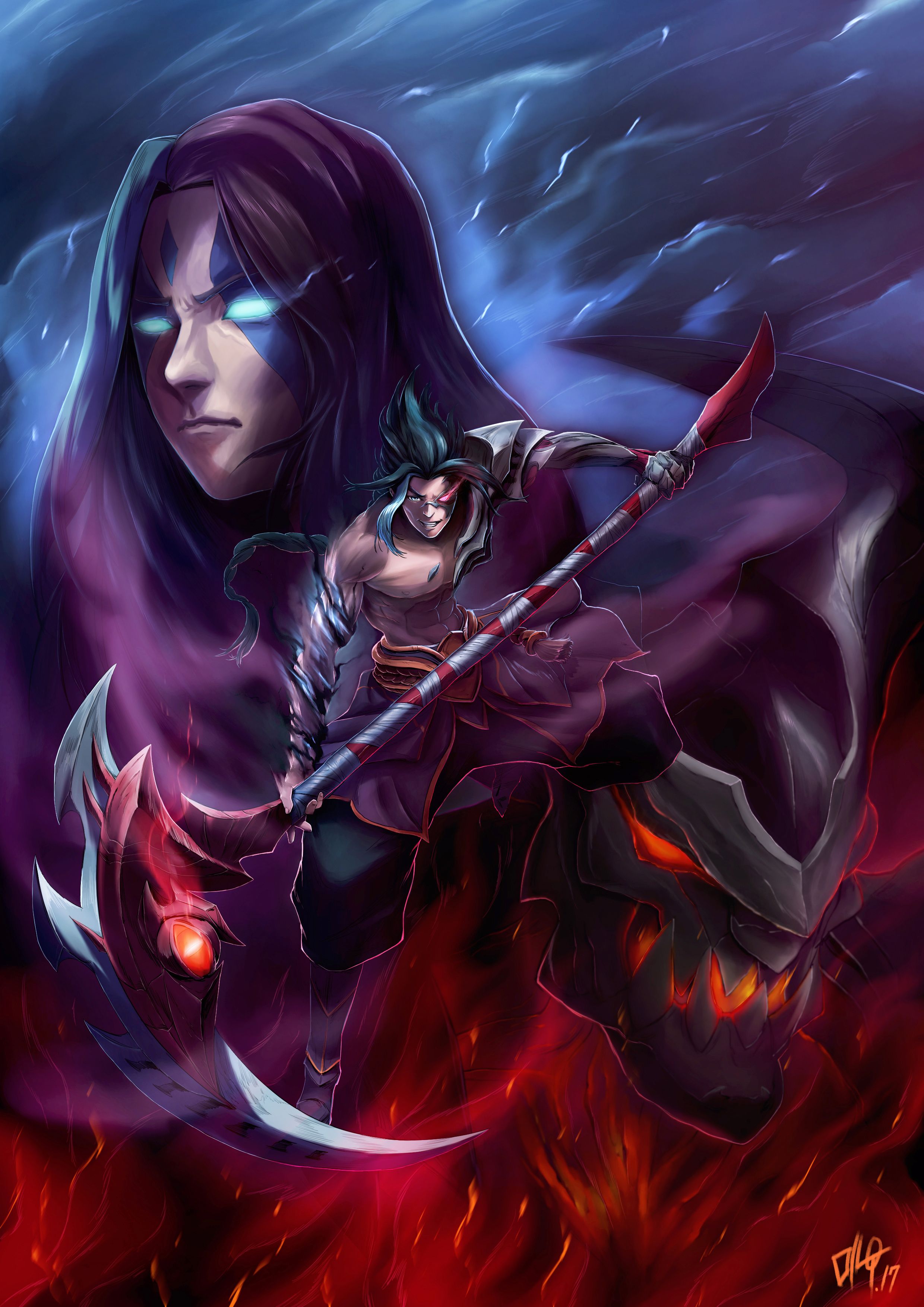 Kayn. LoL Wallpaper. League of legends, Anime, Wallpaper para pc