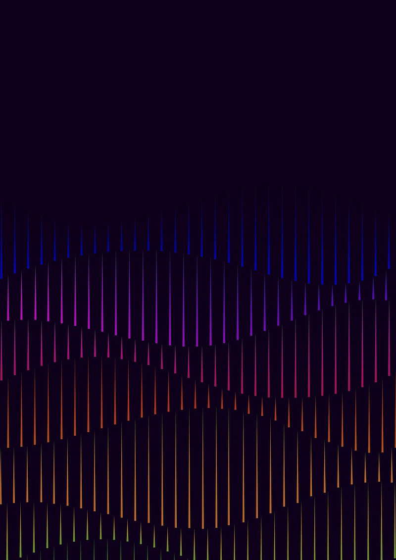 Colorful Sound Wave Equalizer Vector Image Wallpaper