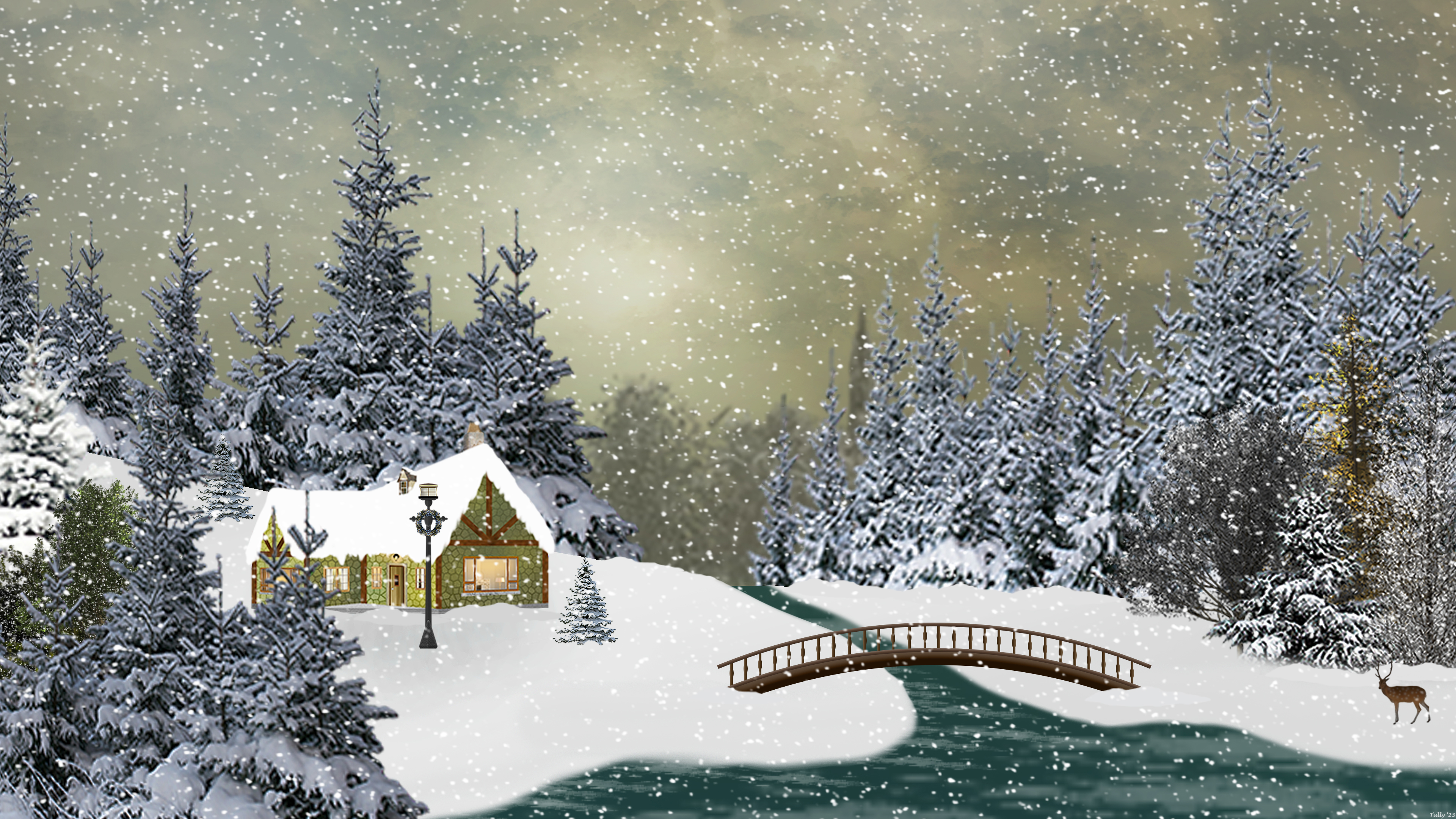 Artistic Winter HD Wallpaper and Background