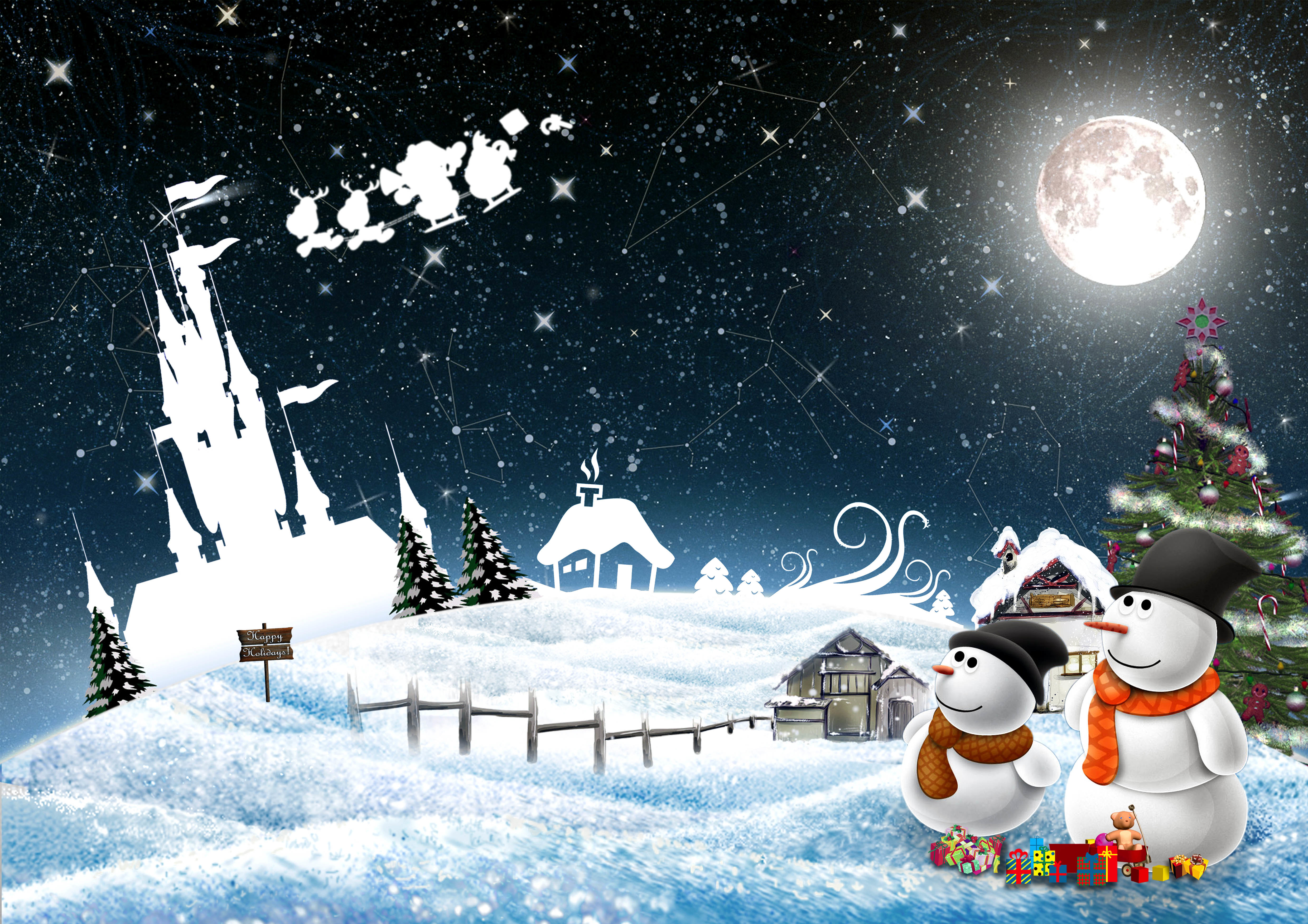 Download Christmas wallpaper for mobile phone, free Christmas HD picture