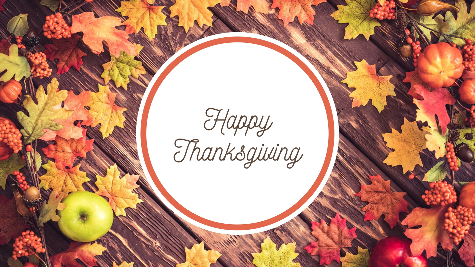 to edit Thanksgiving desktop wallpaper
