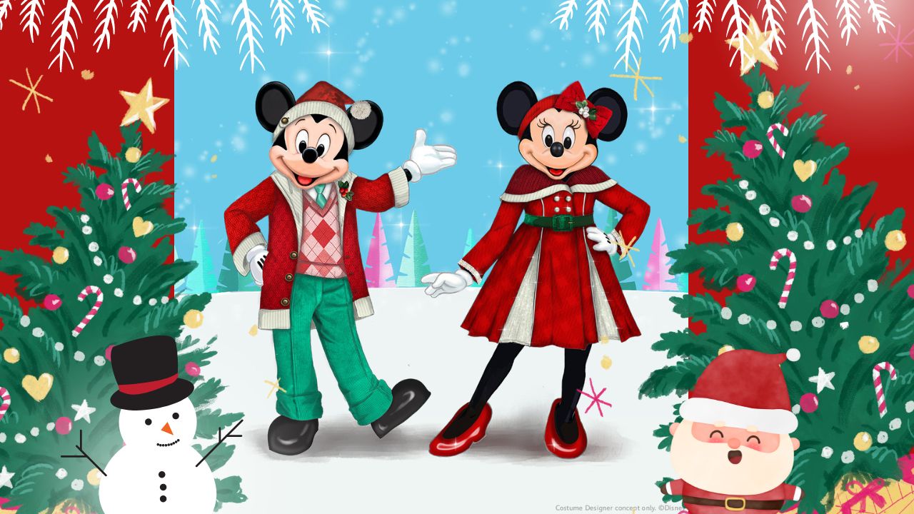 Mickey Mouse & Minnie Mouse To Don New Mid Century Modern Outfits This Holiday Season At Disneyland Daps Magic