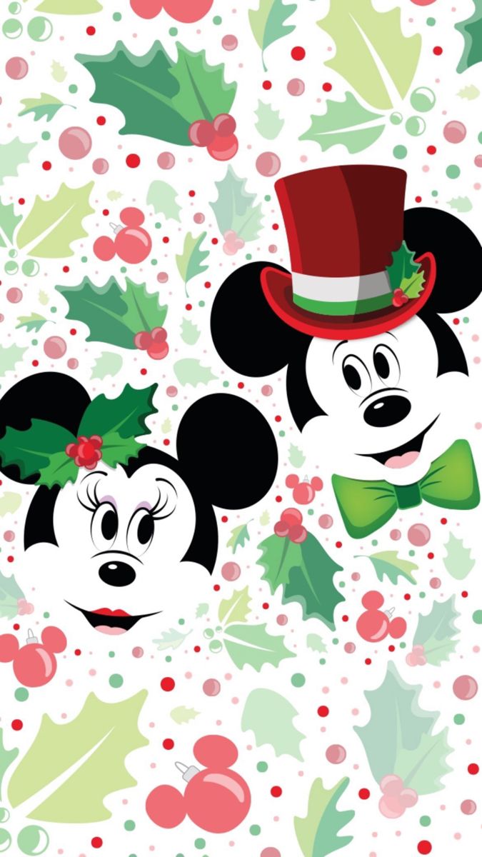 Mickey Mouse. Christmas phone wallpaper, Christmas wallpaper, Minnie mouse picture