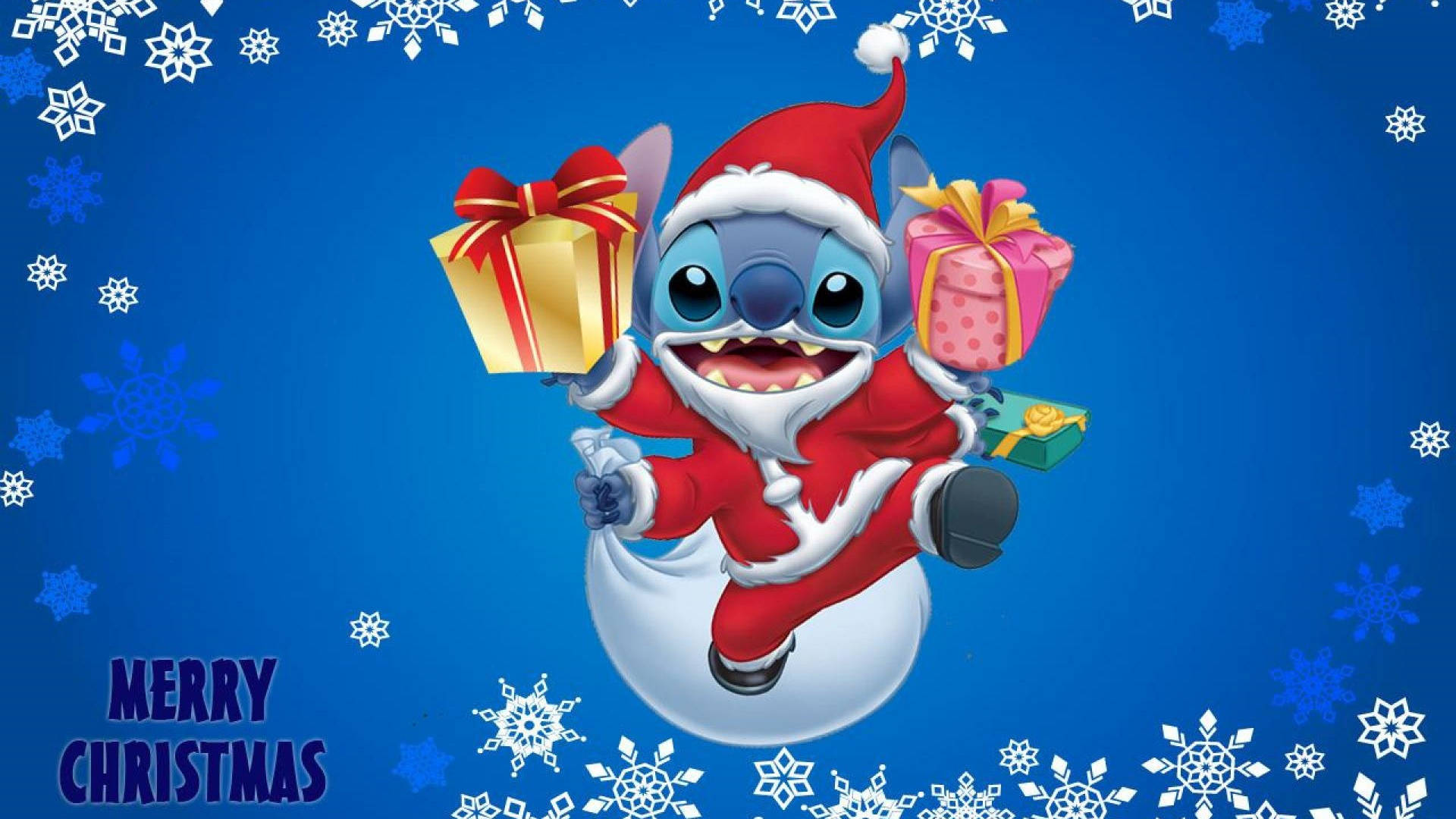 Christmas Stitch Wallpaper